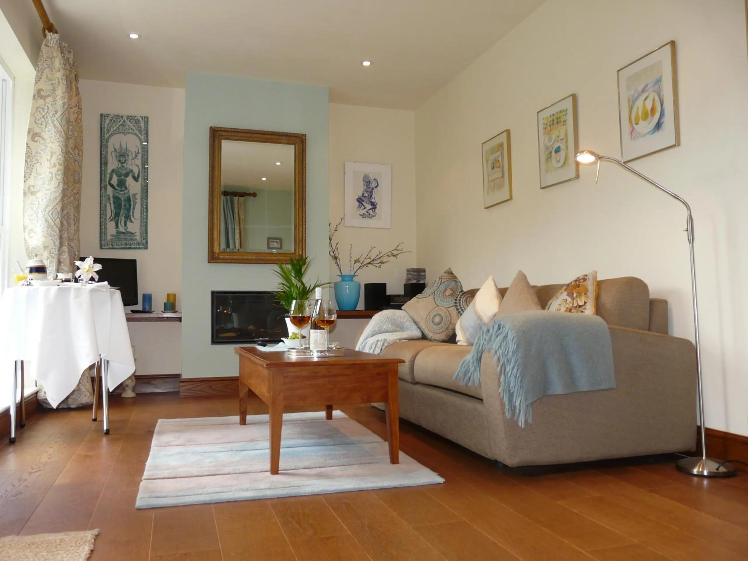 Seating area in Annesdale House