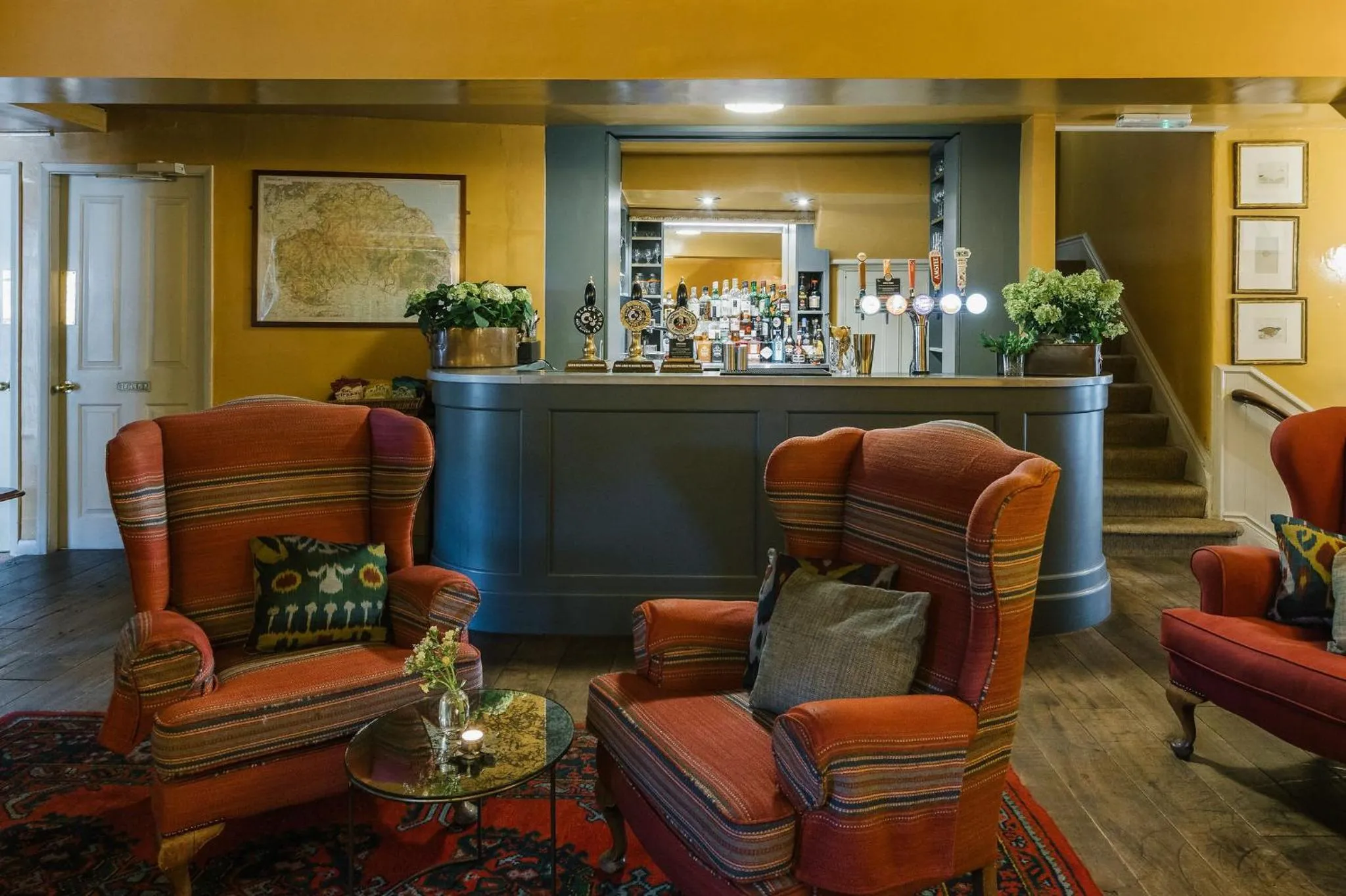 Lounge or bar in The White Swan Inn