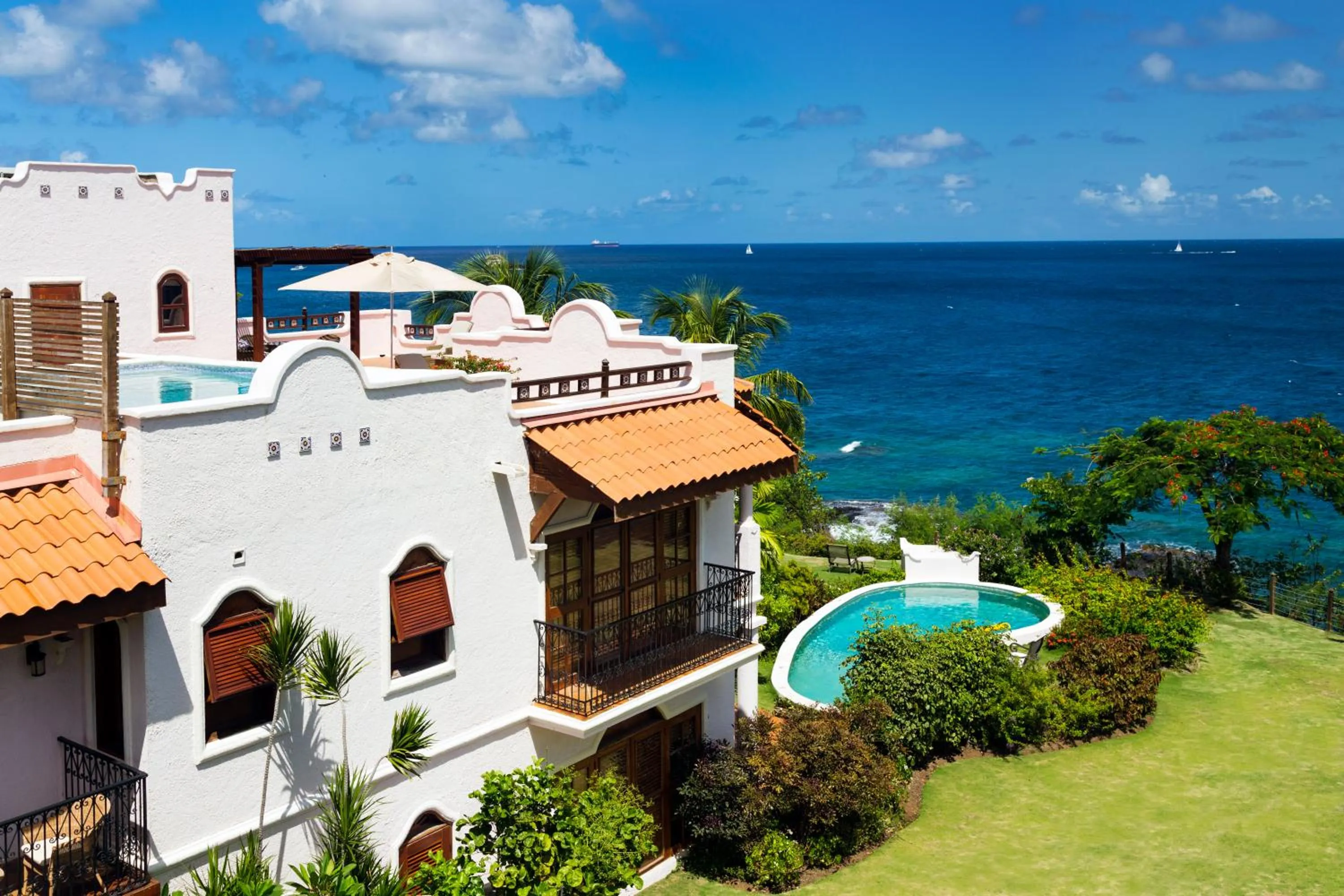 Bird's eye view in Cap Maison Resort & Spa