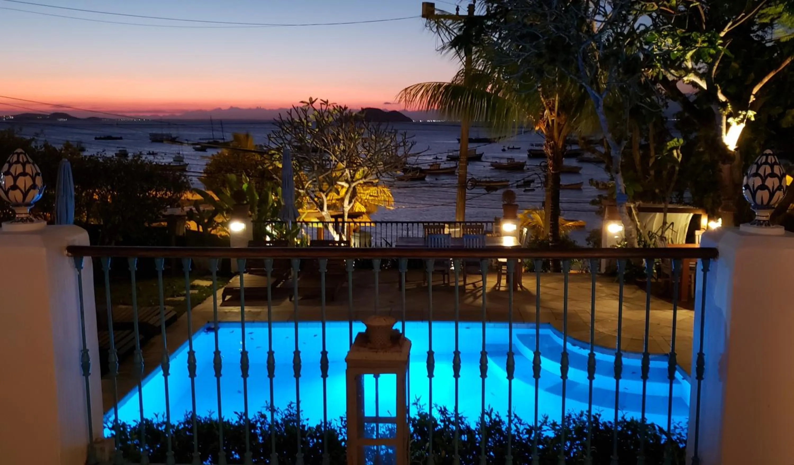 Night in Pousada Casa Búzios