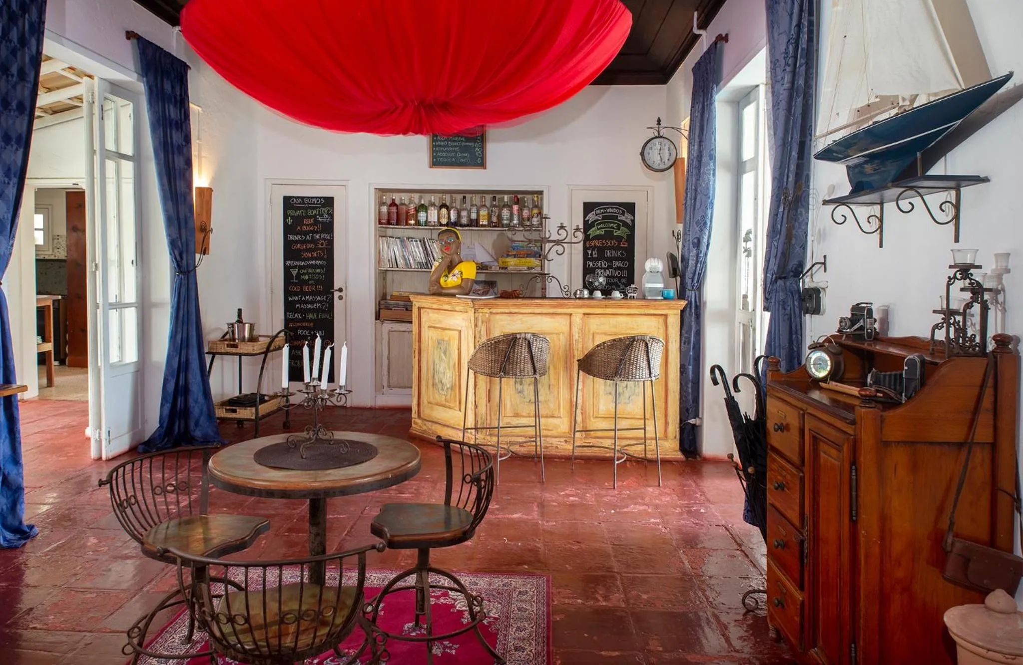 Lounge or bar in Pousada Casa Búzios