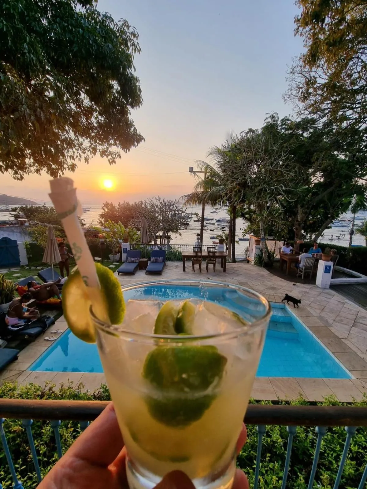 Lounge or bar in Pousada Casa Búzios