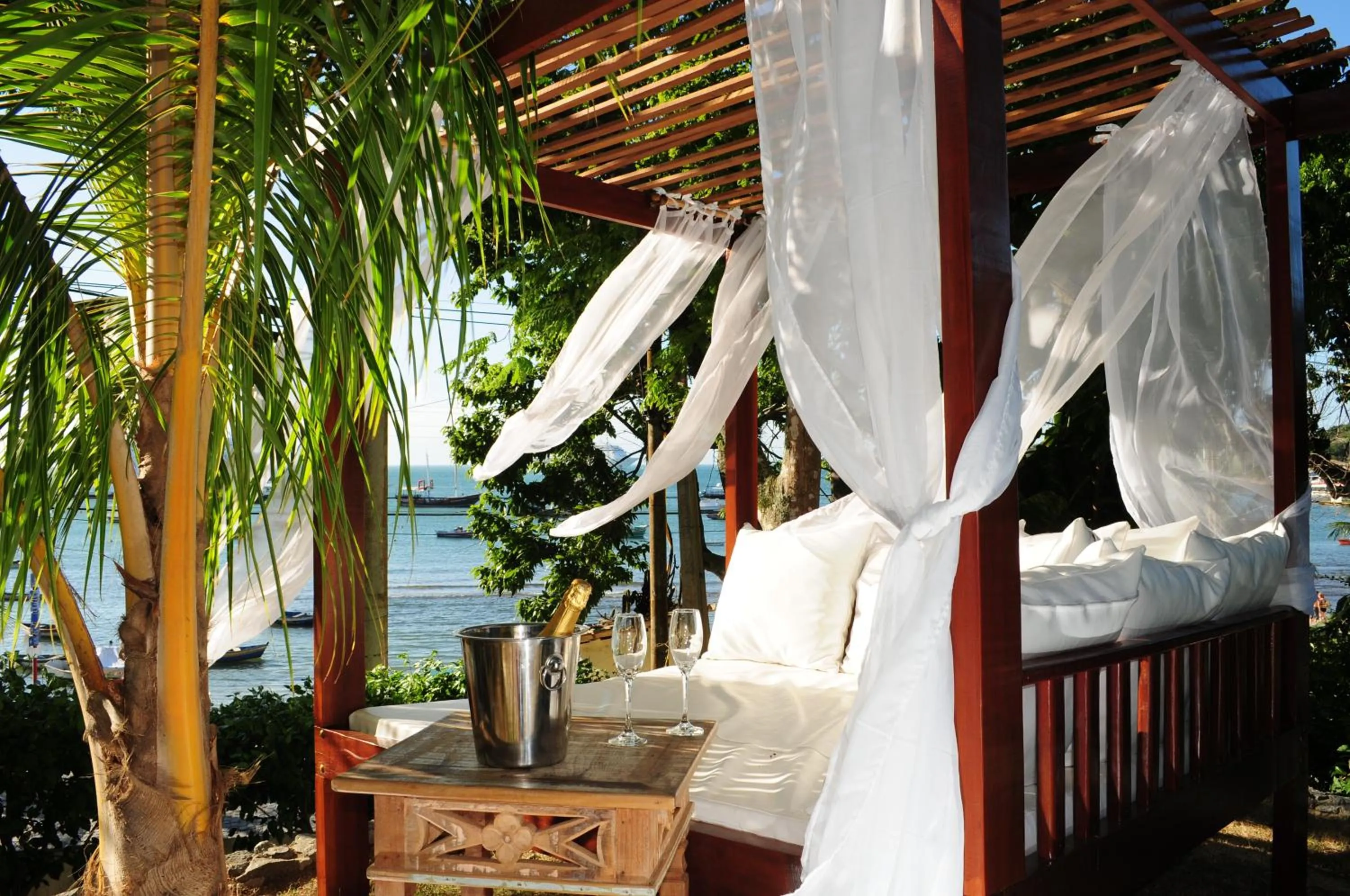 Pool view in Pousada Casa Búzios