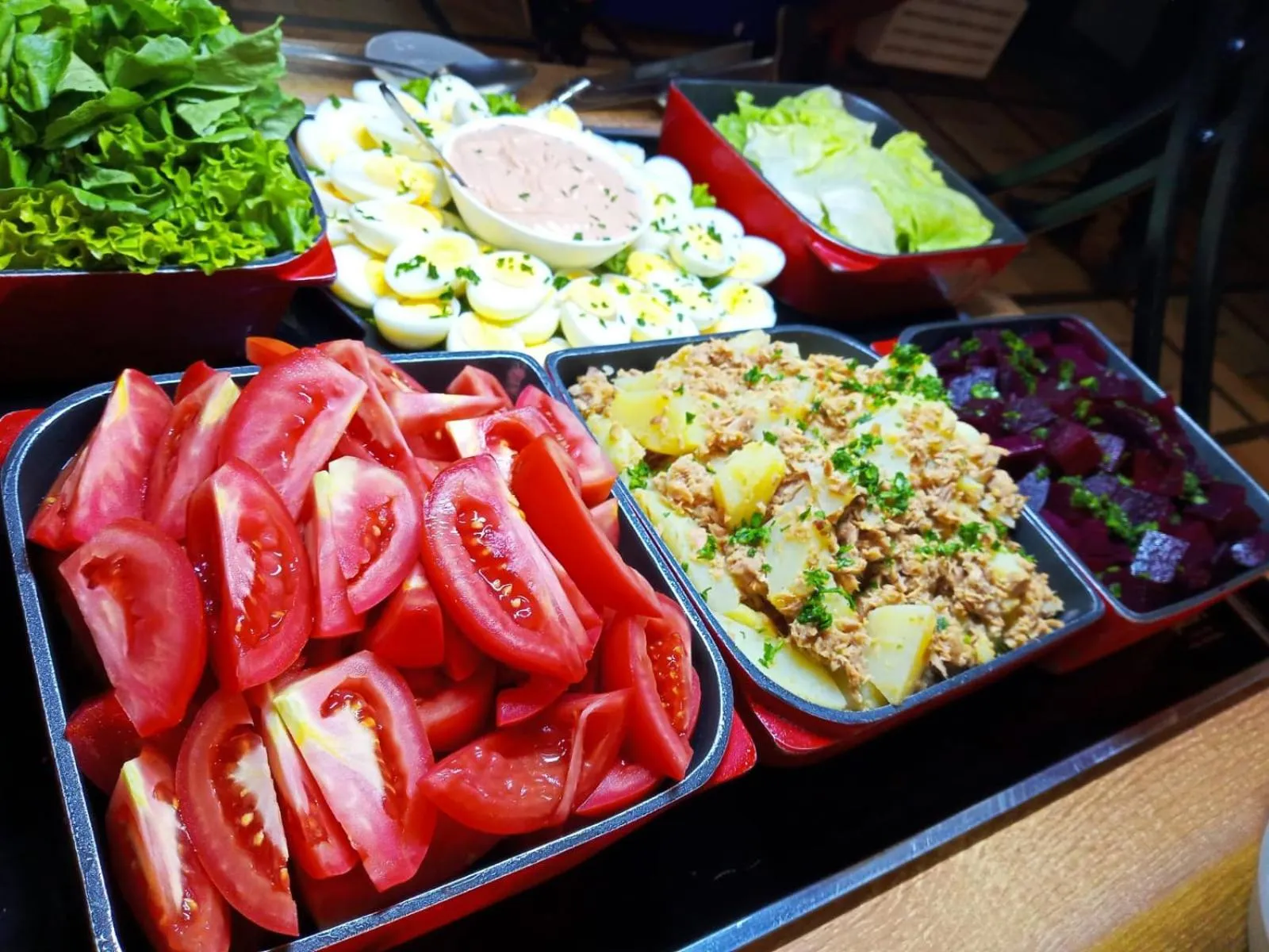 Food and drinks in Villa'l Mare Hotel