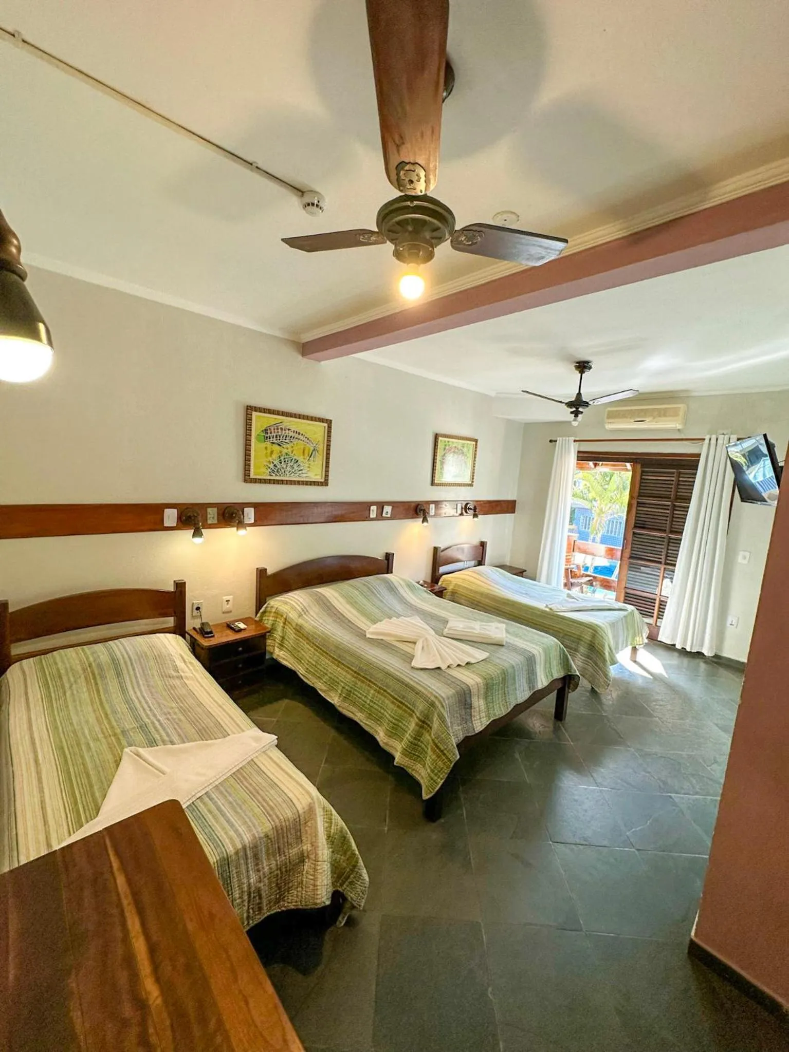 Bed in Villa'l Mare Hotel