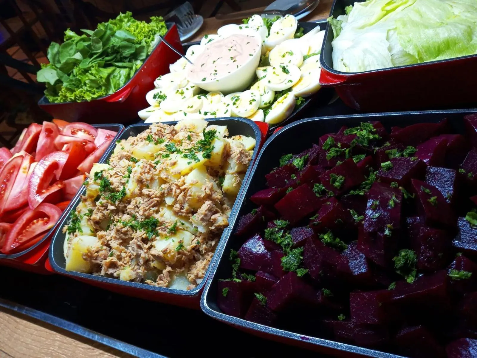 Lunch in Villa'l Mare Hotel