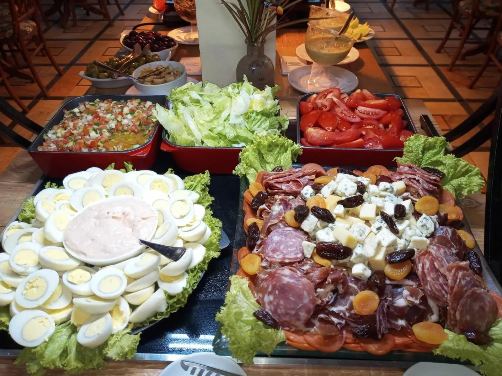 Food in Villa'l Mare Hotel