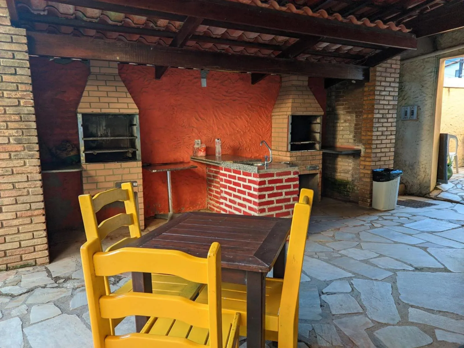 BBQ facilities in Villa'l Mare Hotel
