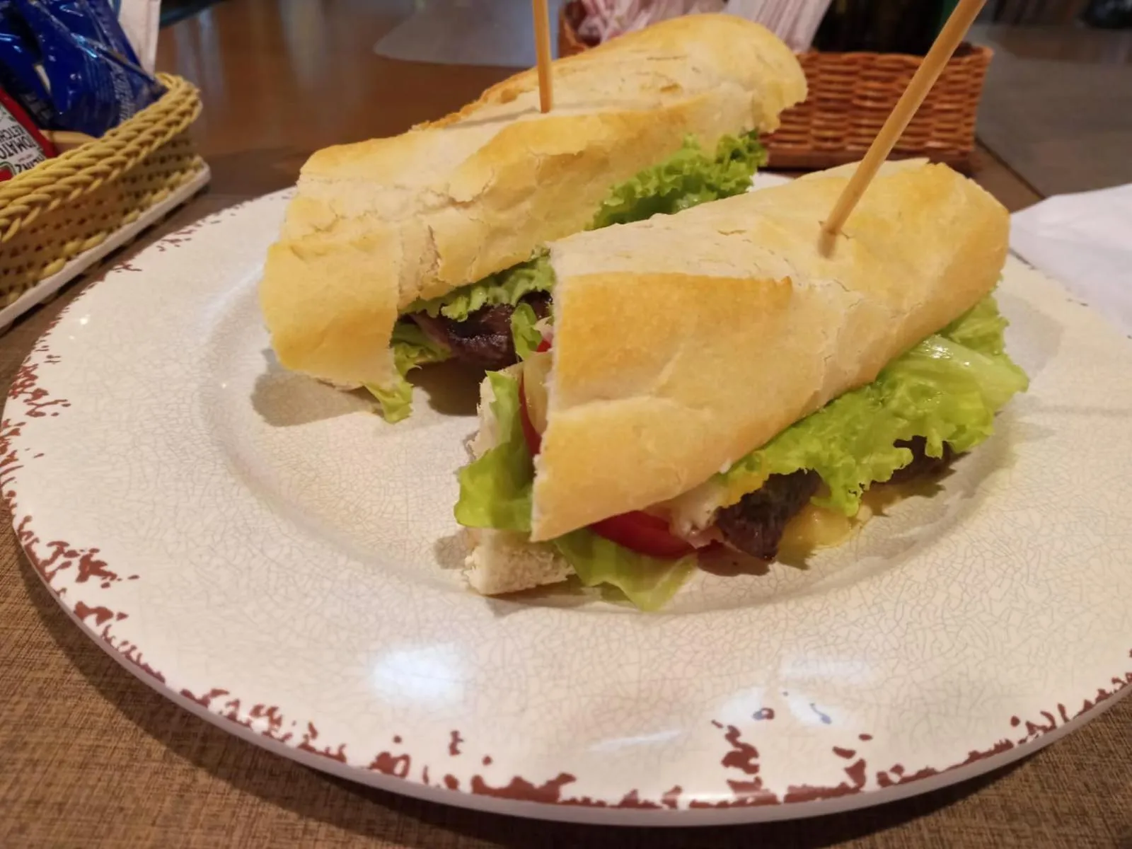 Food in Villa'l Mare Hotel