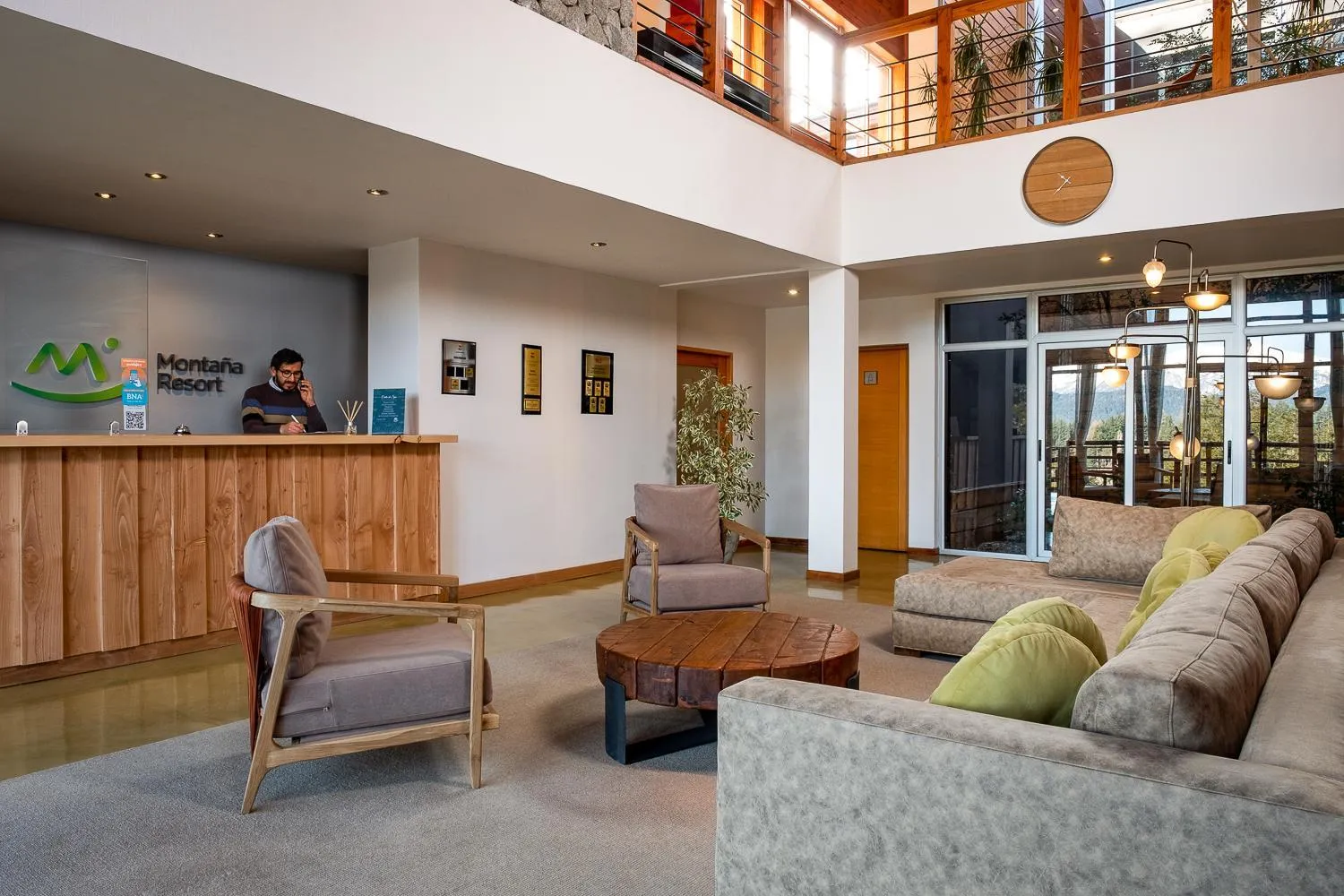 Lobby or reception in Montaña Resort