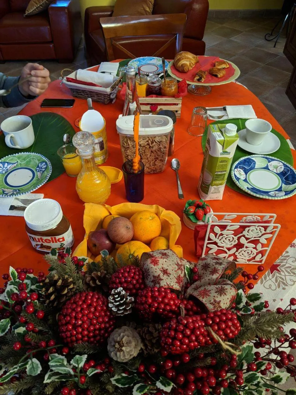 Breakfast in Villa Rosa Lifestyle B&B