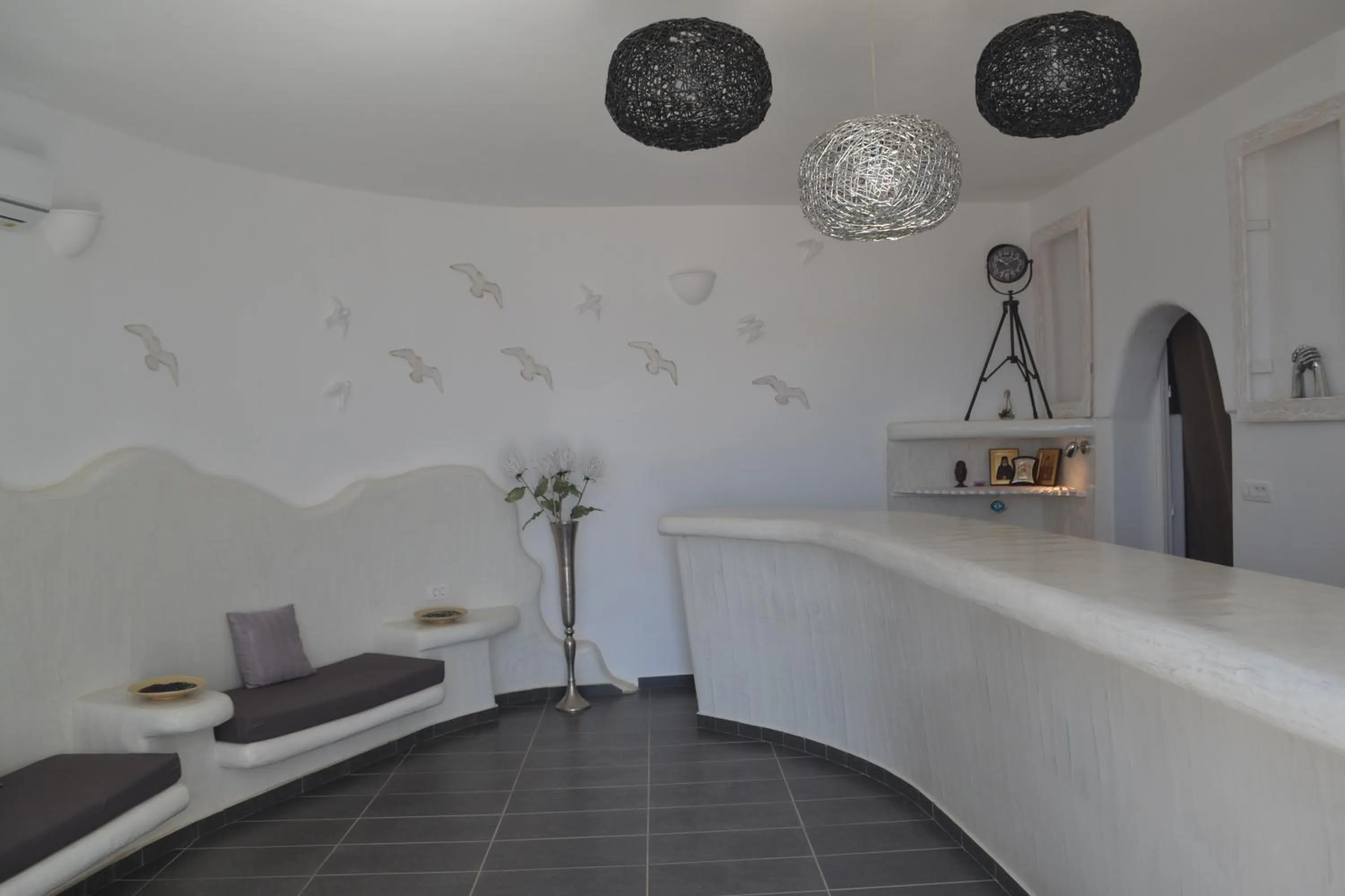 Lobby or reception in Golden Beach Resort Anafi