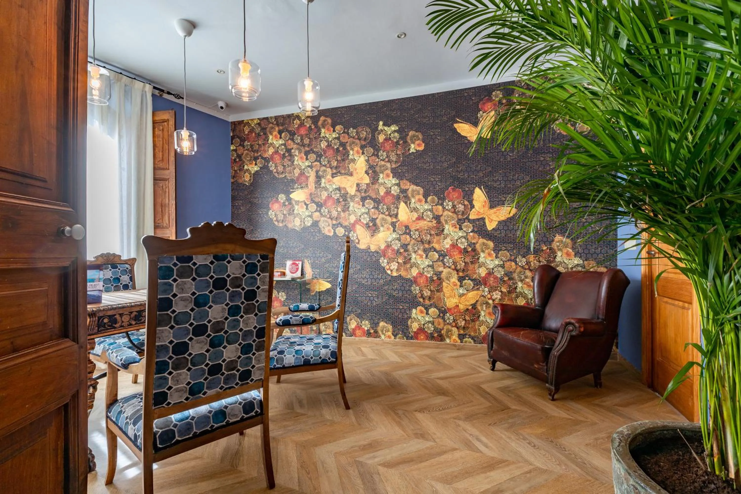 Lobby or reception in El Palauet del Priorat