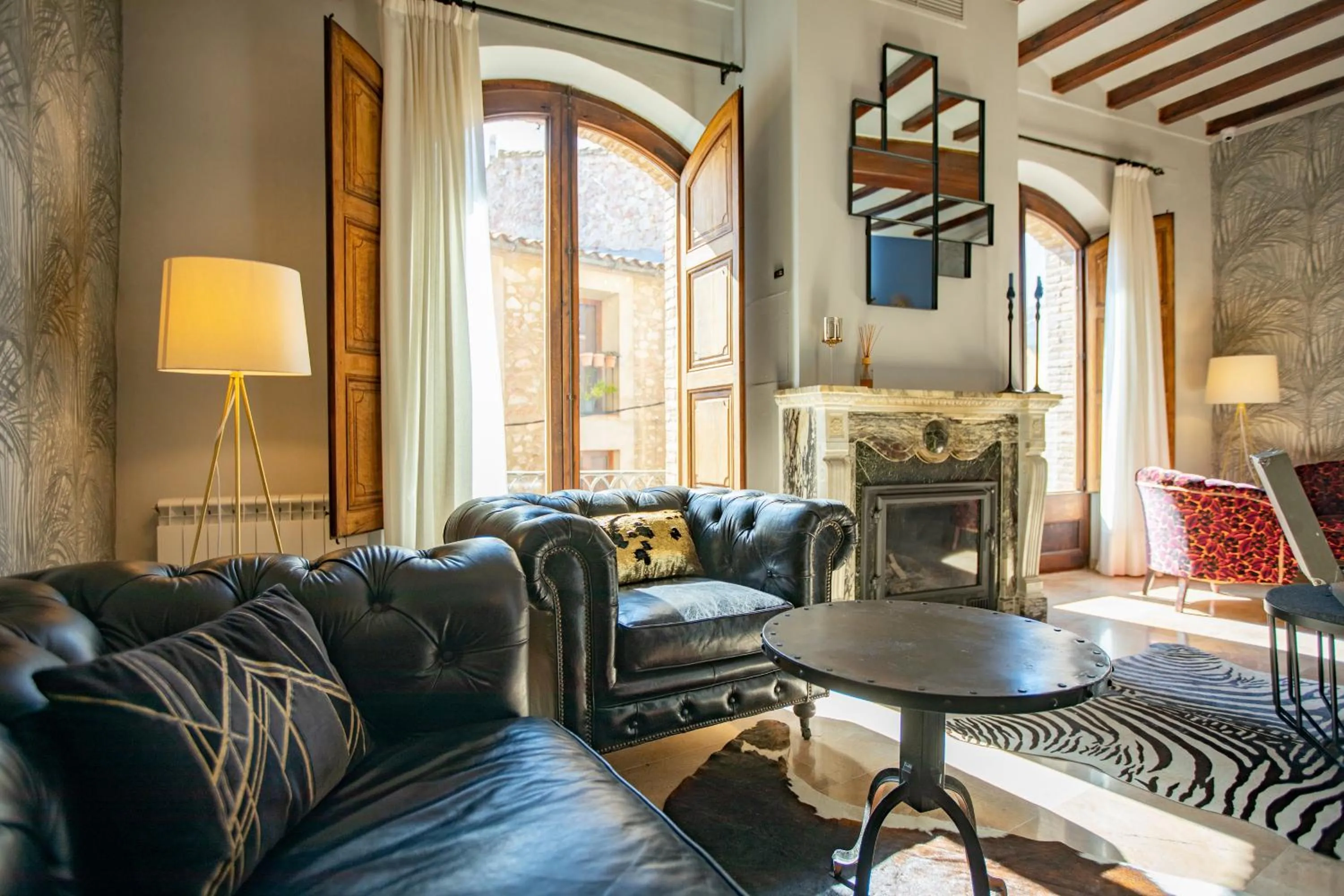 Living room in El Palauet del Priorat