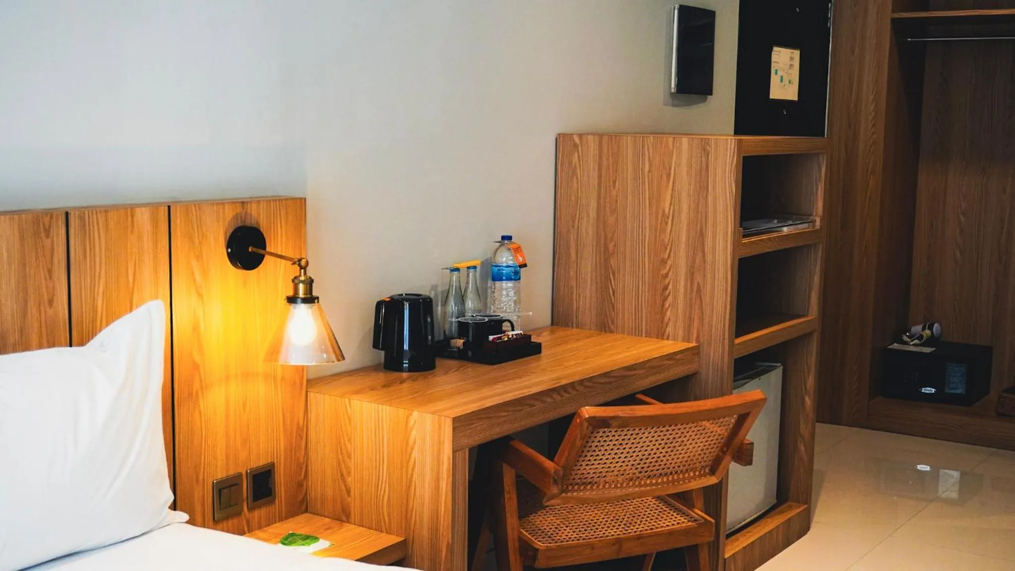 Property building, Bed in Grand Kuta Hotel and Residence