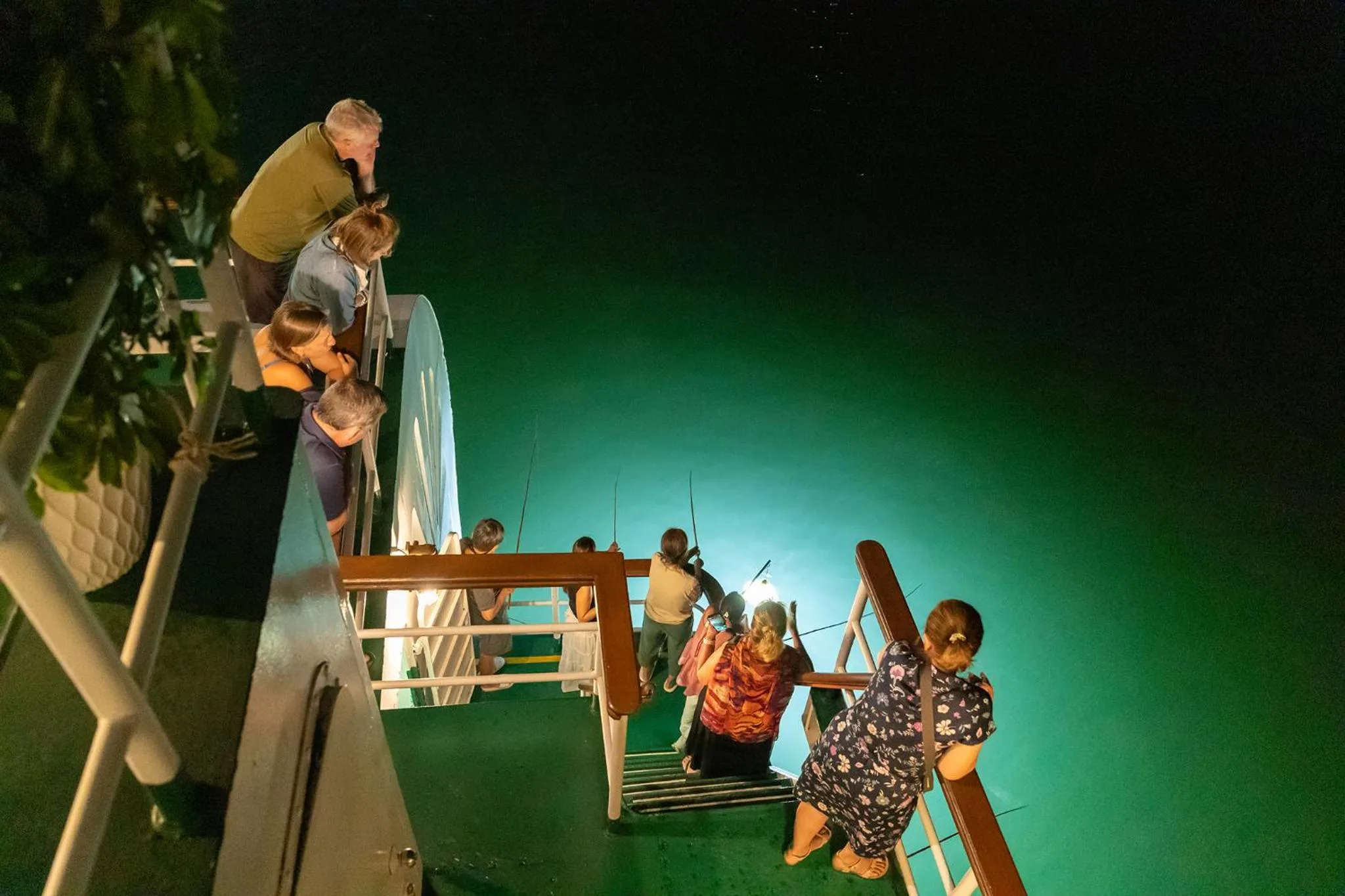 Fishing in Emeraude Classic Cruises