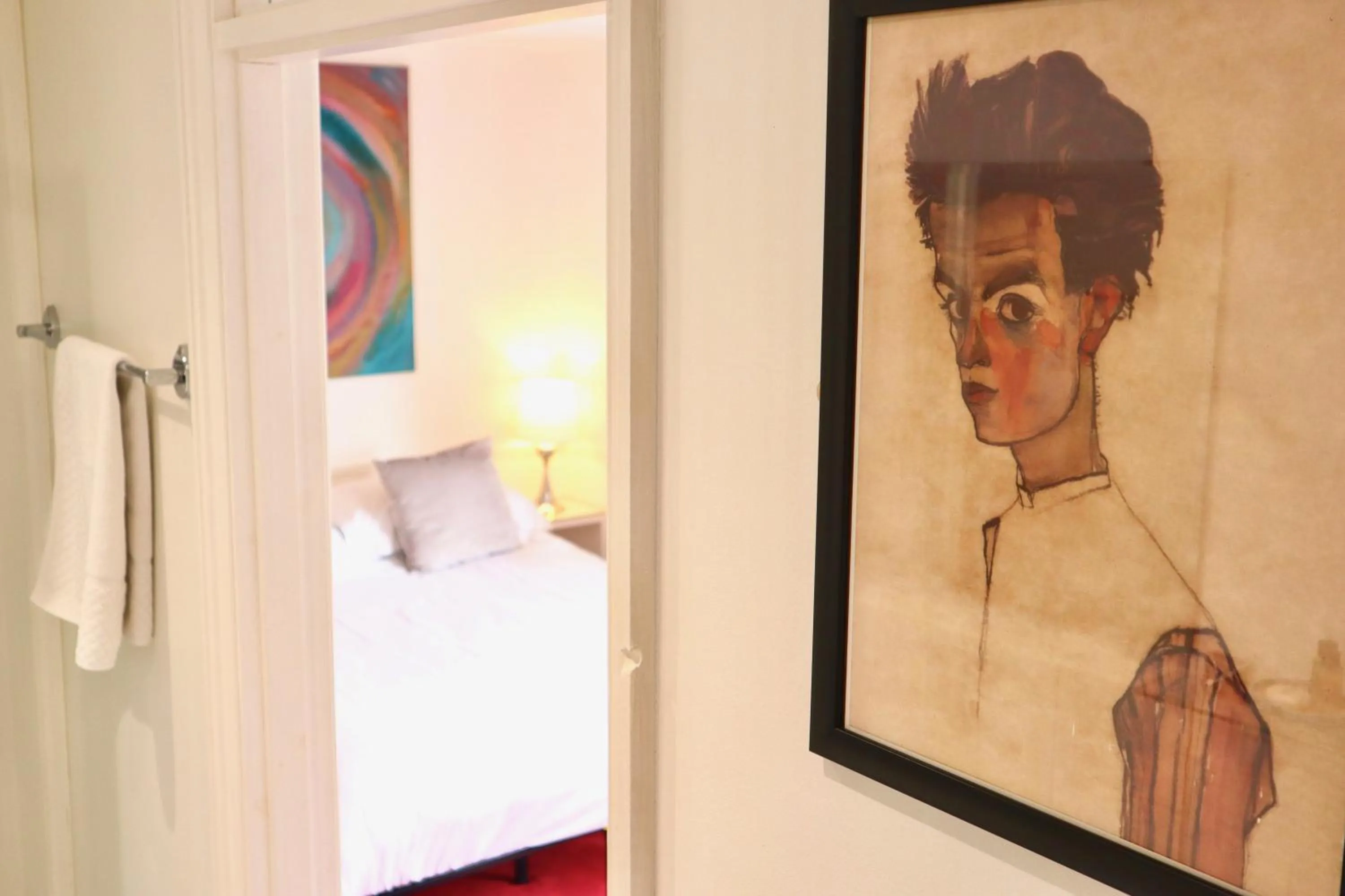 Bathroom, Bed in Colson House