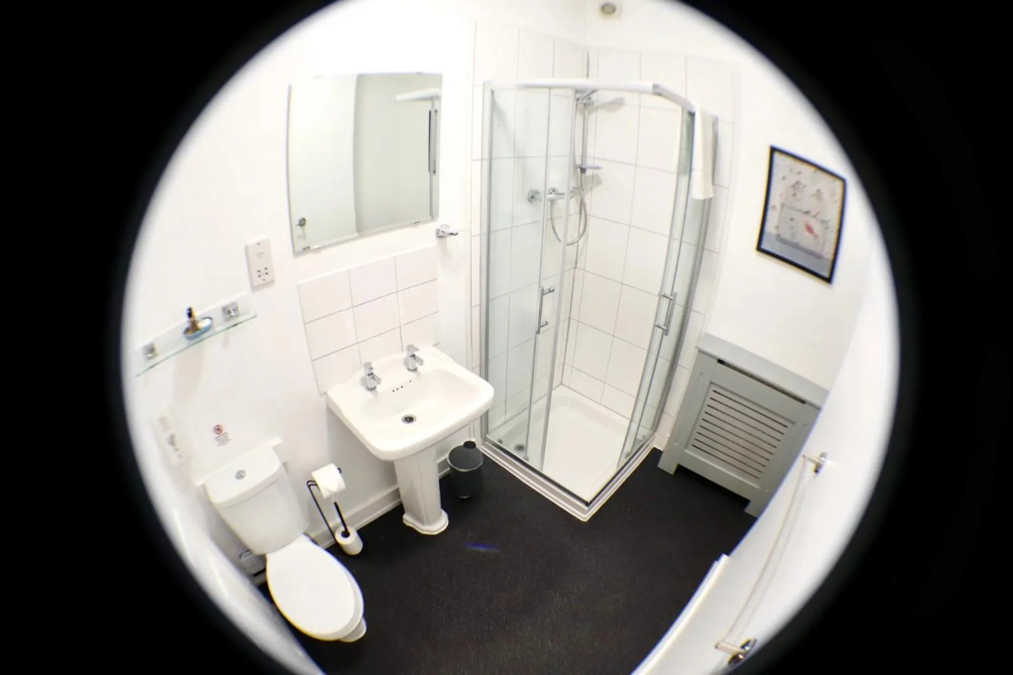 Shower in Colson House