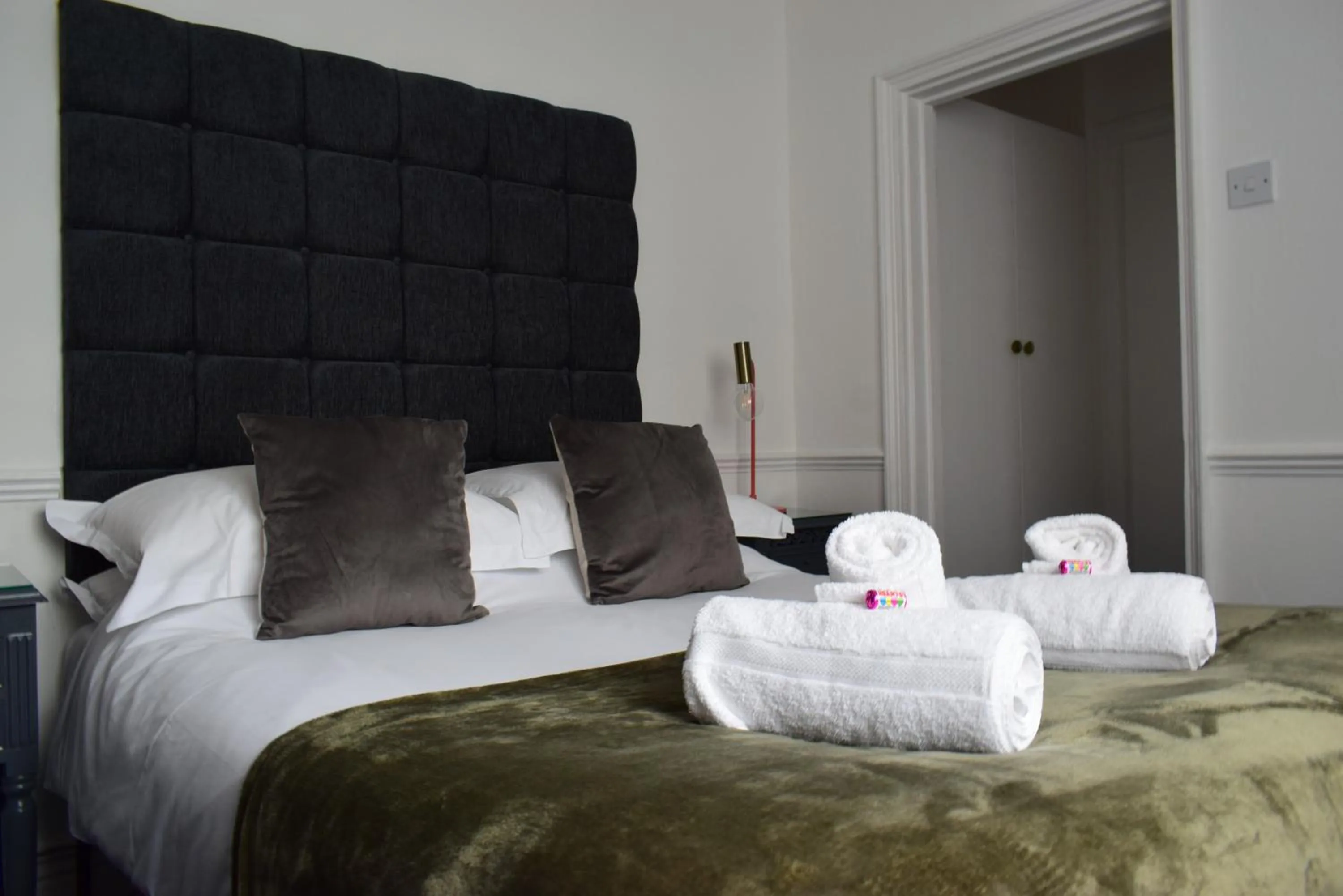 Bedroom, Bed in Colson House