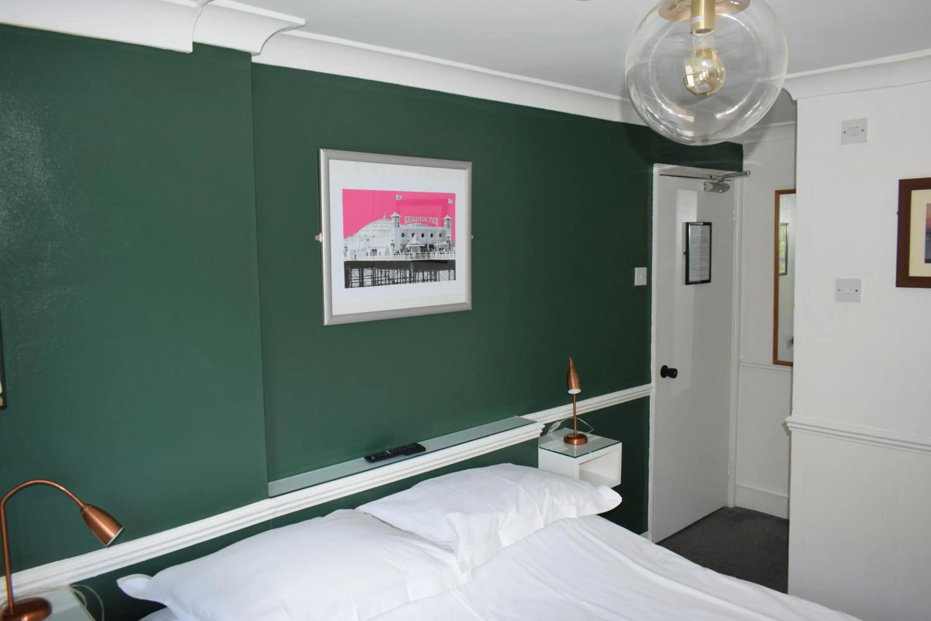 Bedroom, Bed in Colson House