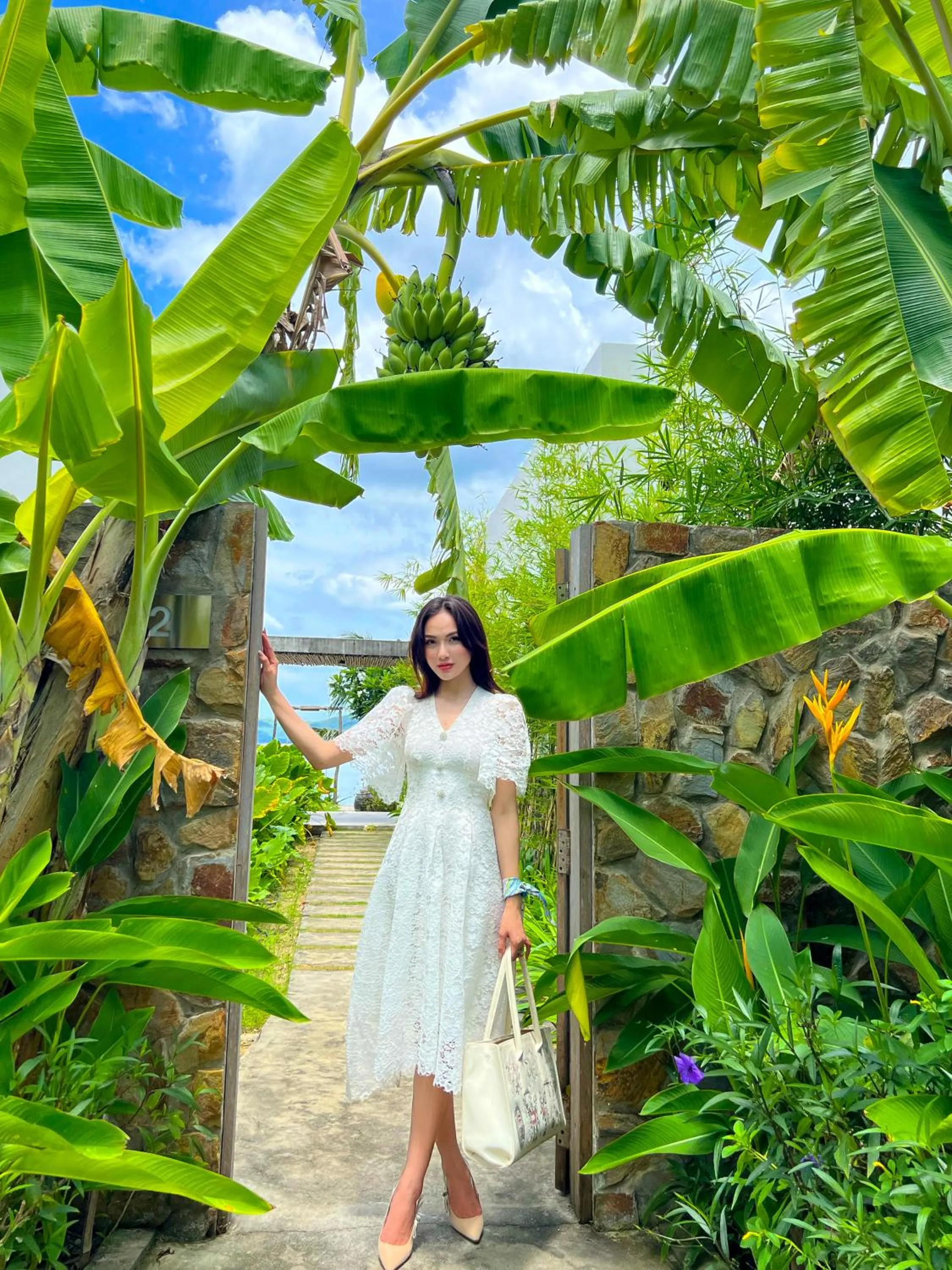 Garden in Que Toi Village Resort Phu Yen