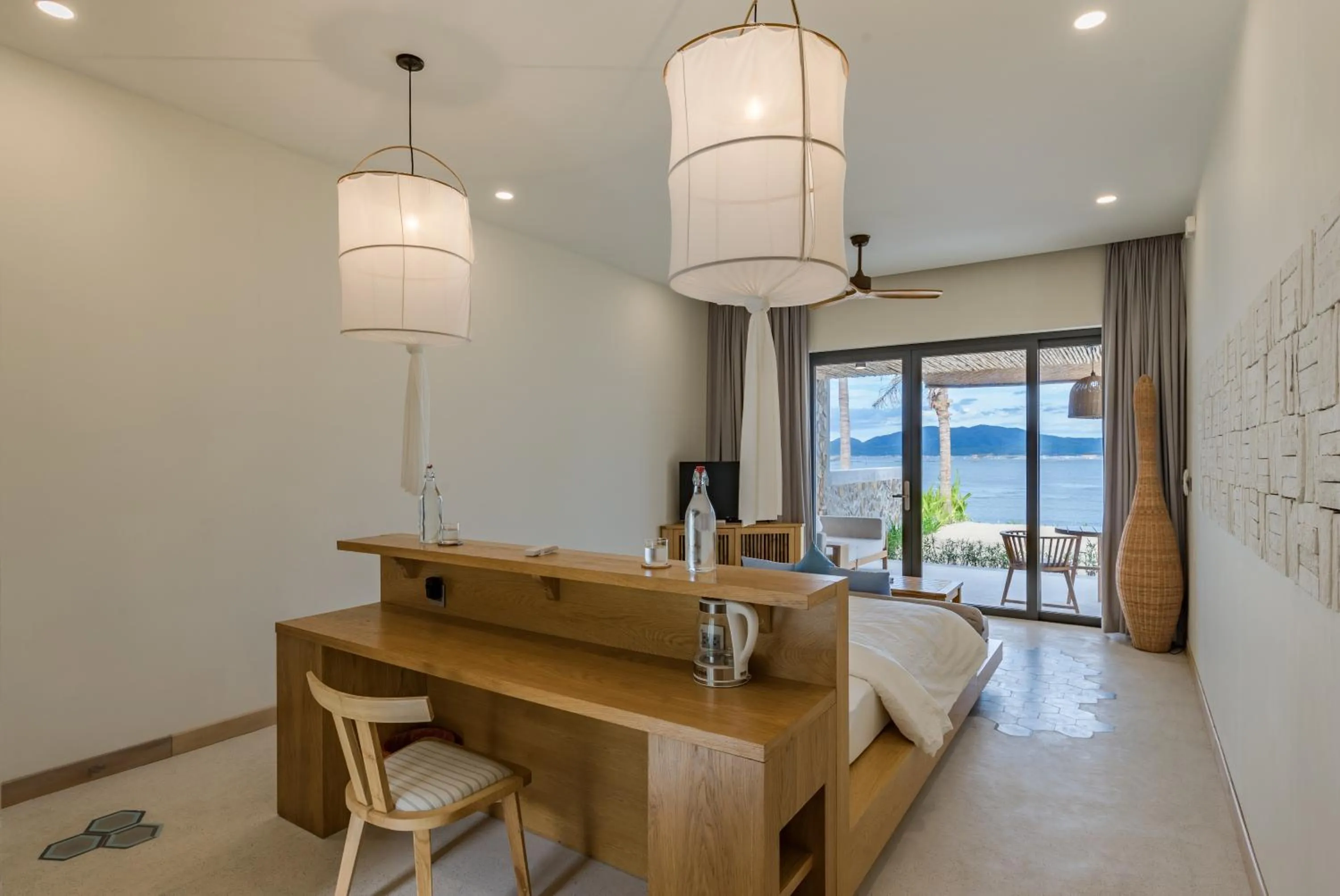 Living room in Que Toi Village Resort Phu Yen