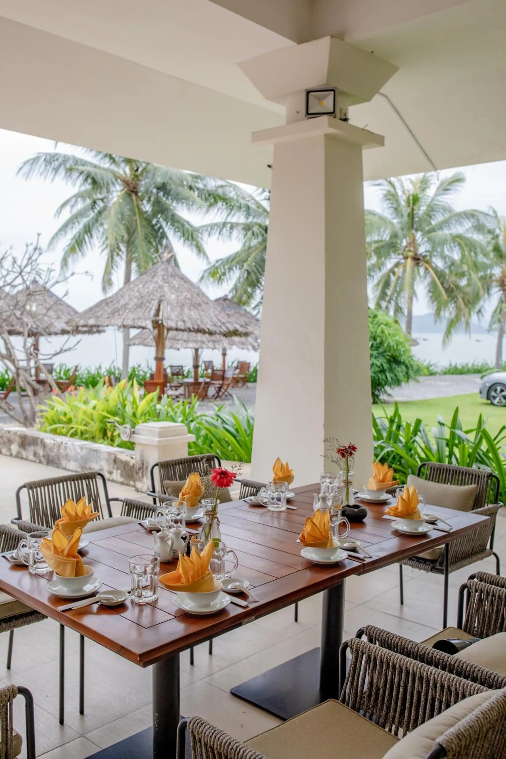 Restaurant/places to eat in Que Toi Village Resort Phu Yen
