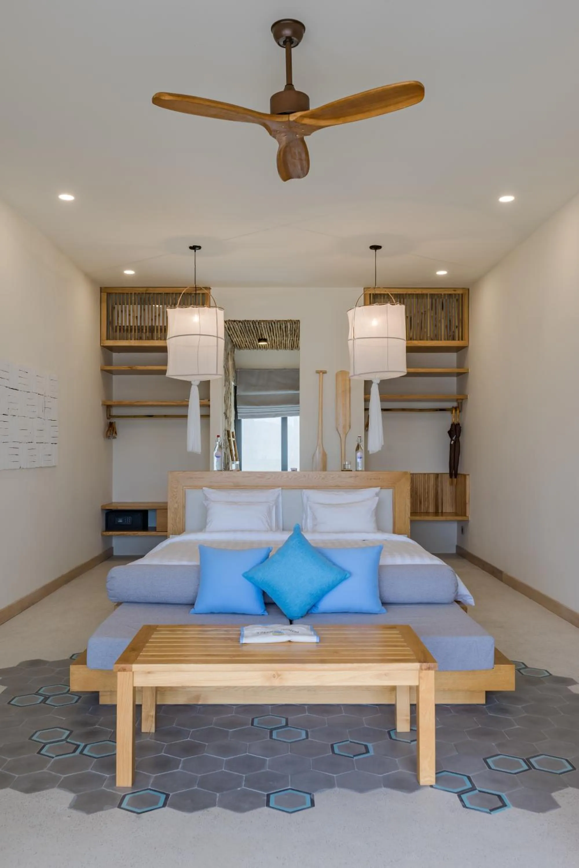 Living room, Bed in Que Toi Village Resort Phu Yen