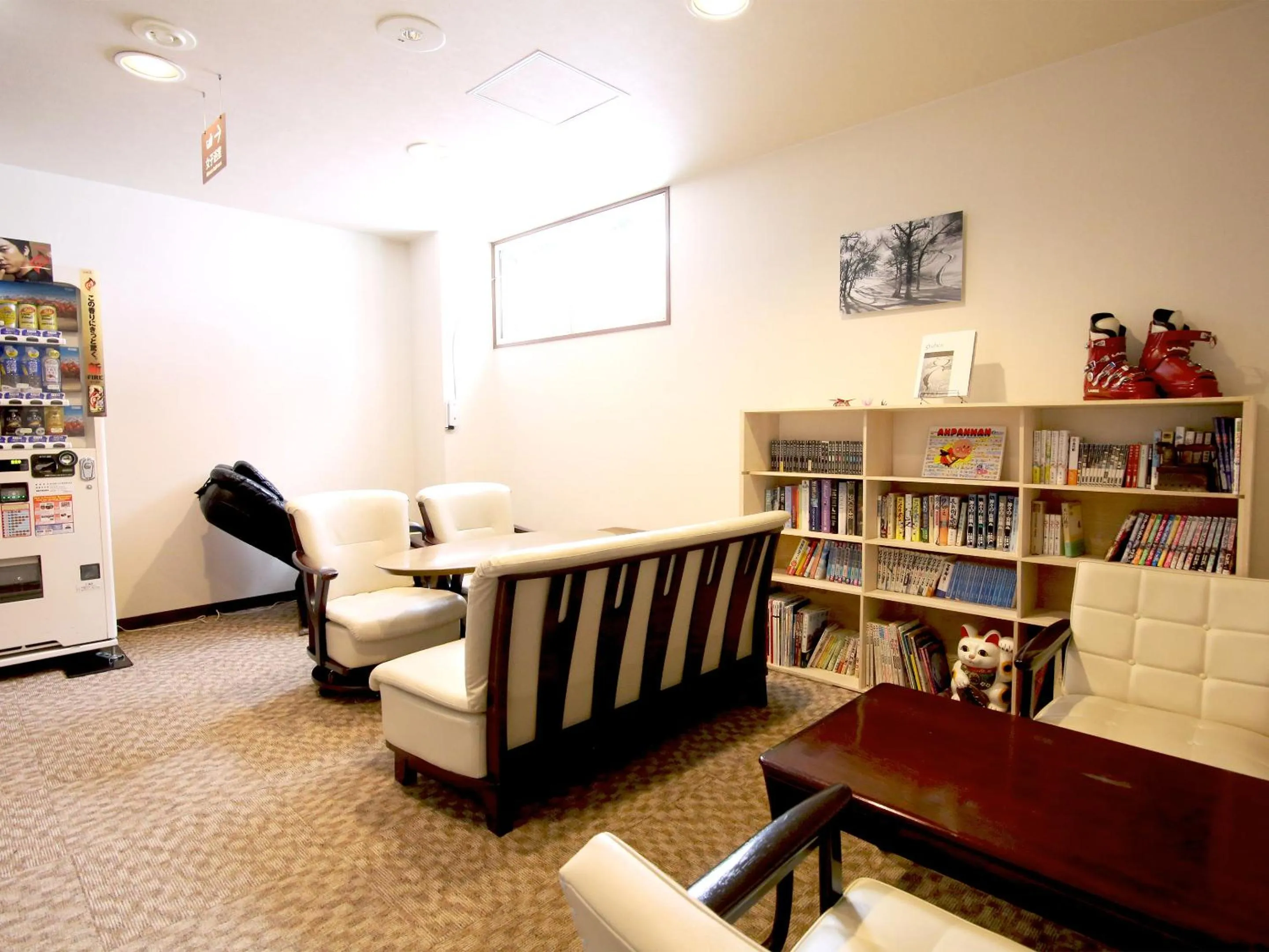 Lobby or reception in Lodge Koropokkuru