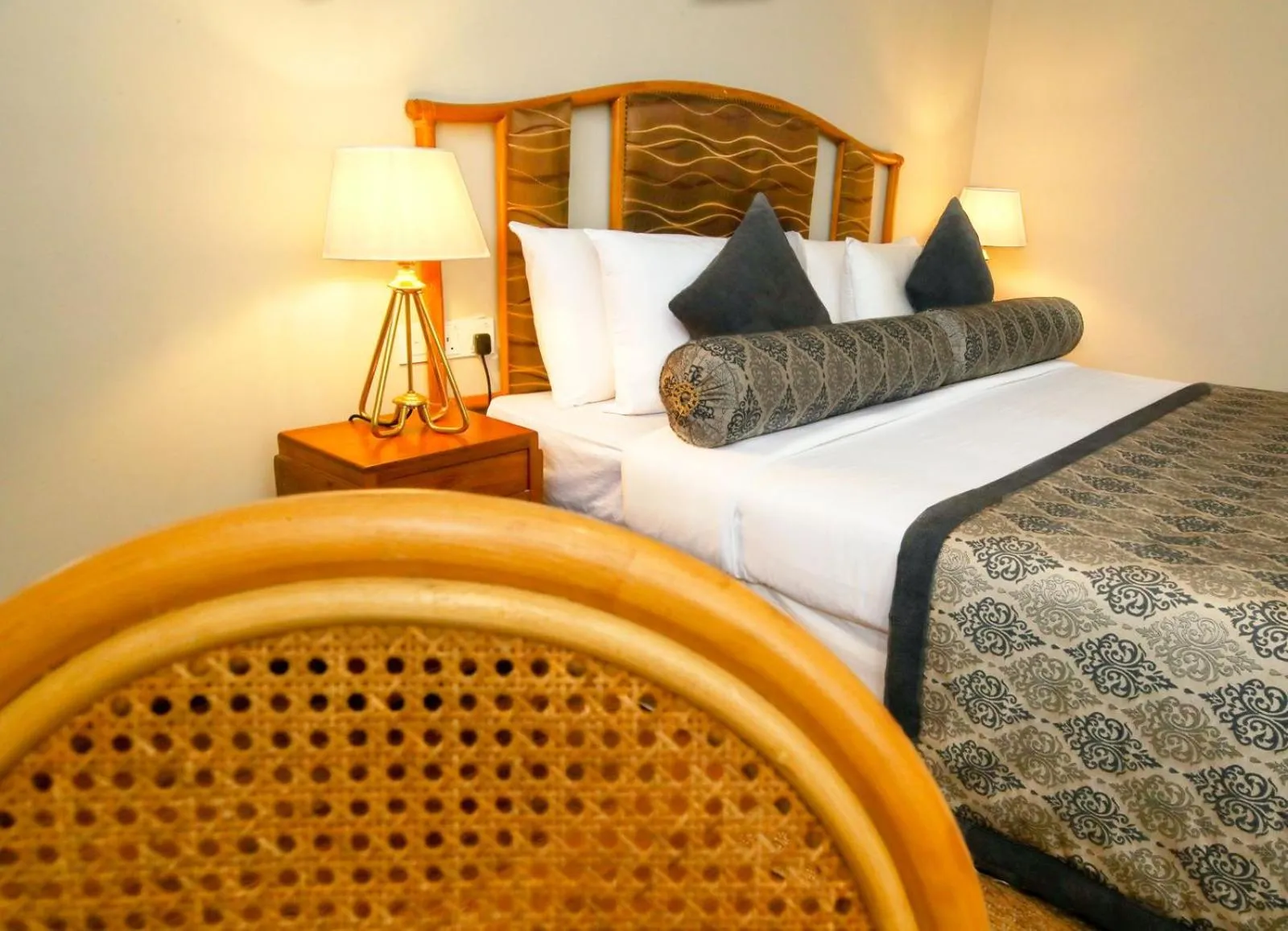 Bed in Castle Hill Bungalow by Seven Angels