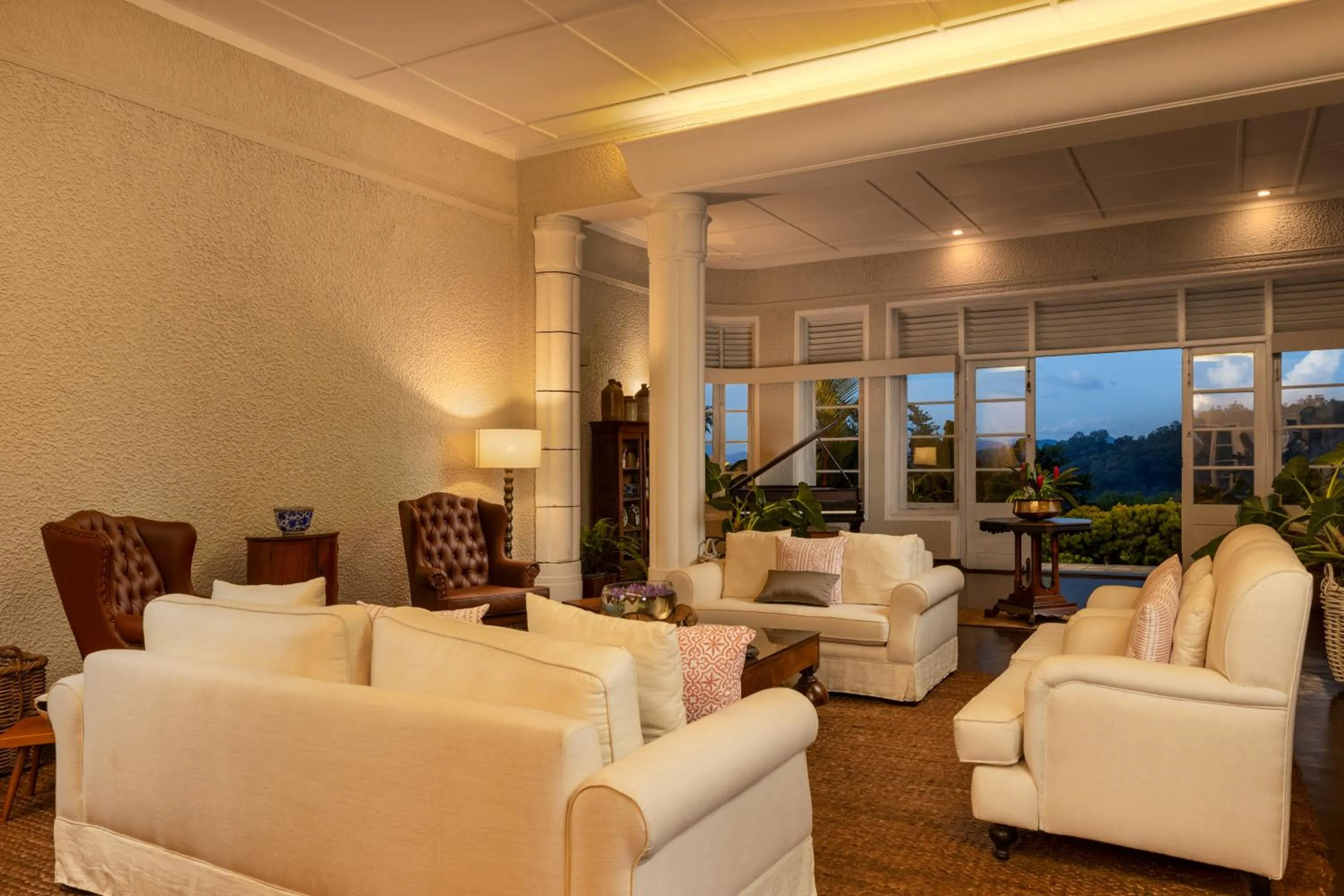 Seating area in Castle Hill Bungalow by Seven Angels