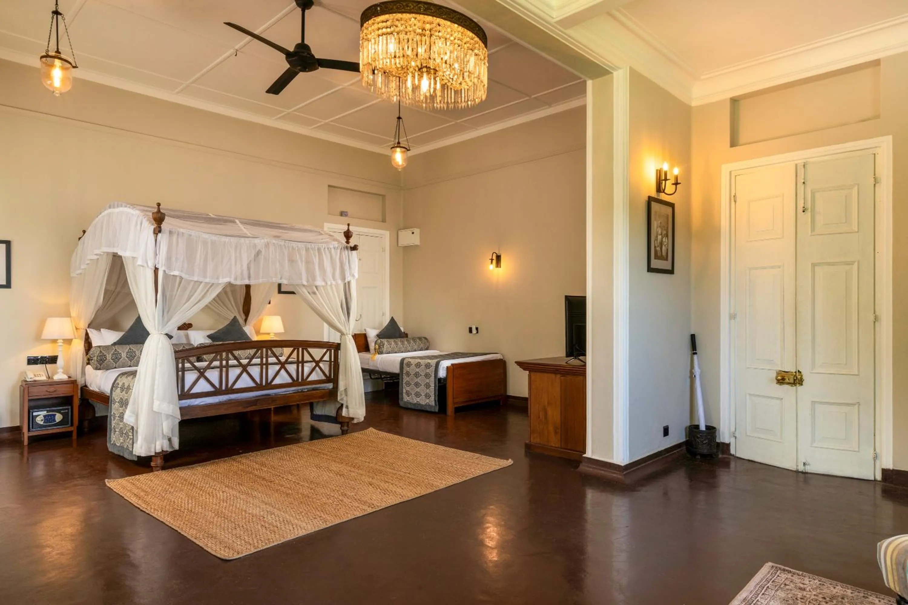 Bed in Castle Hill Bungalow by Seven Angels