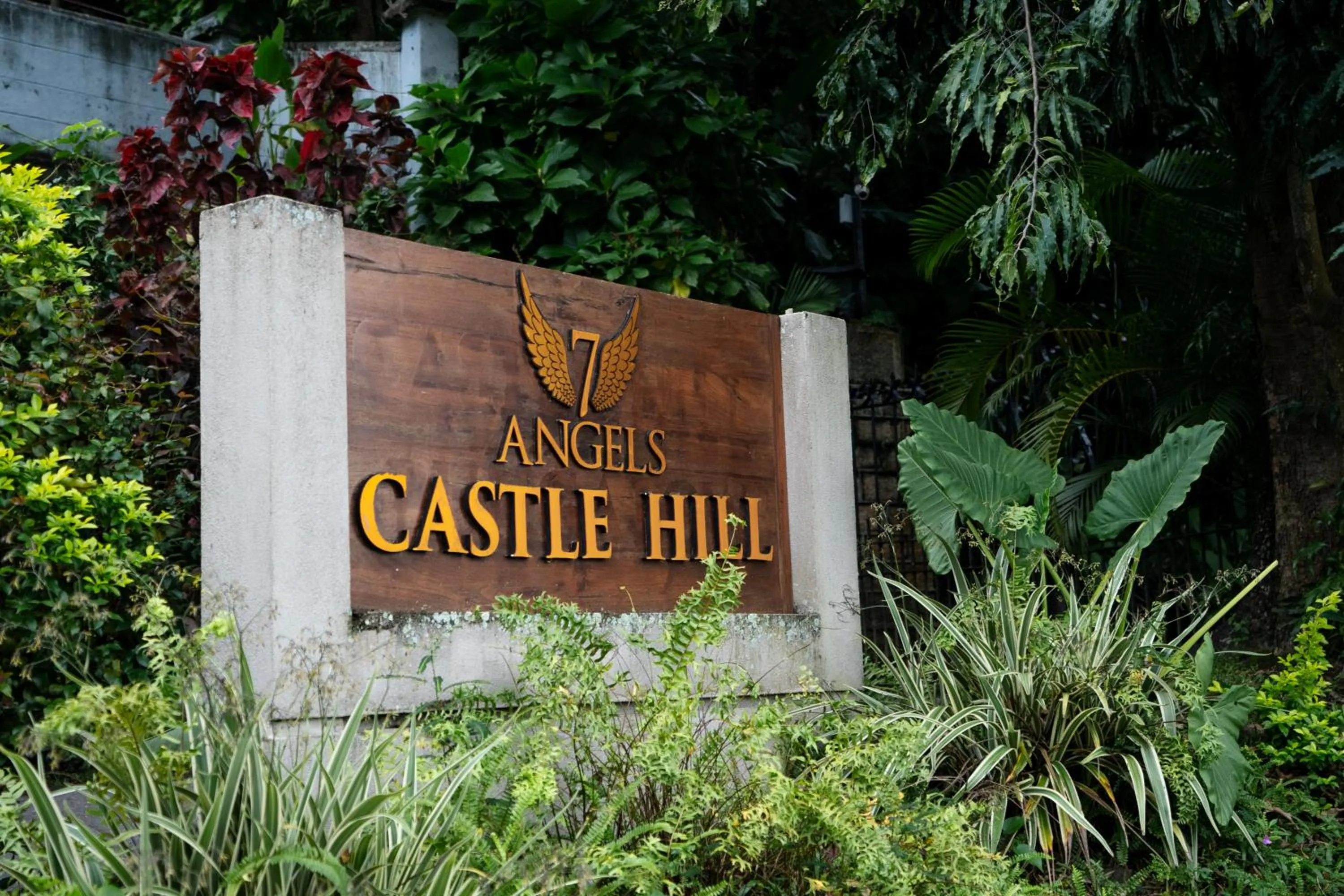 Property logo or sign in Castle Hill Bungalow by Seven Angels
