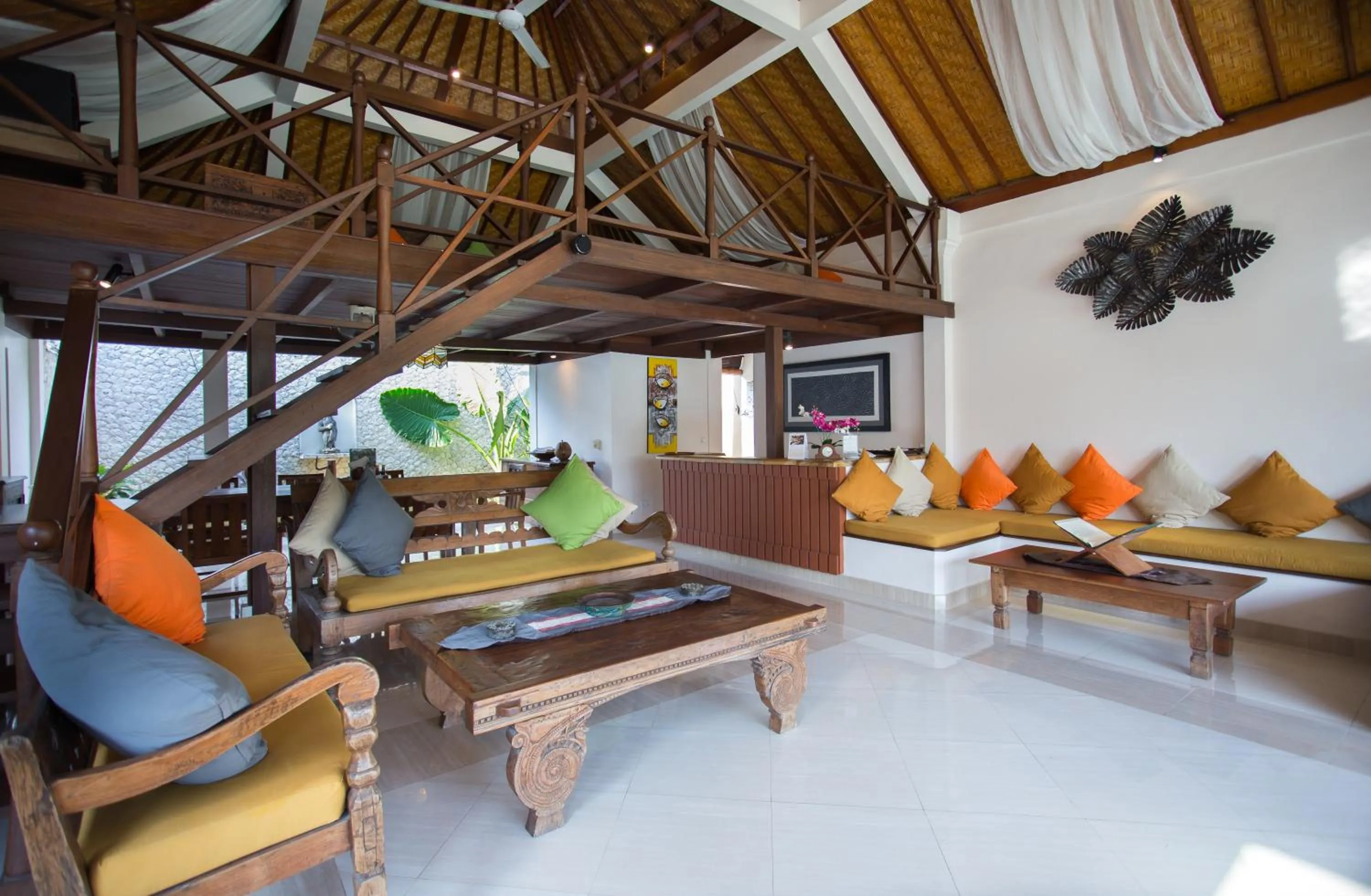 Balcony/Terrace in Bali Dyana Villas