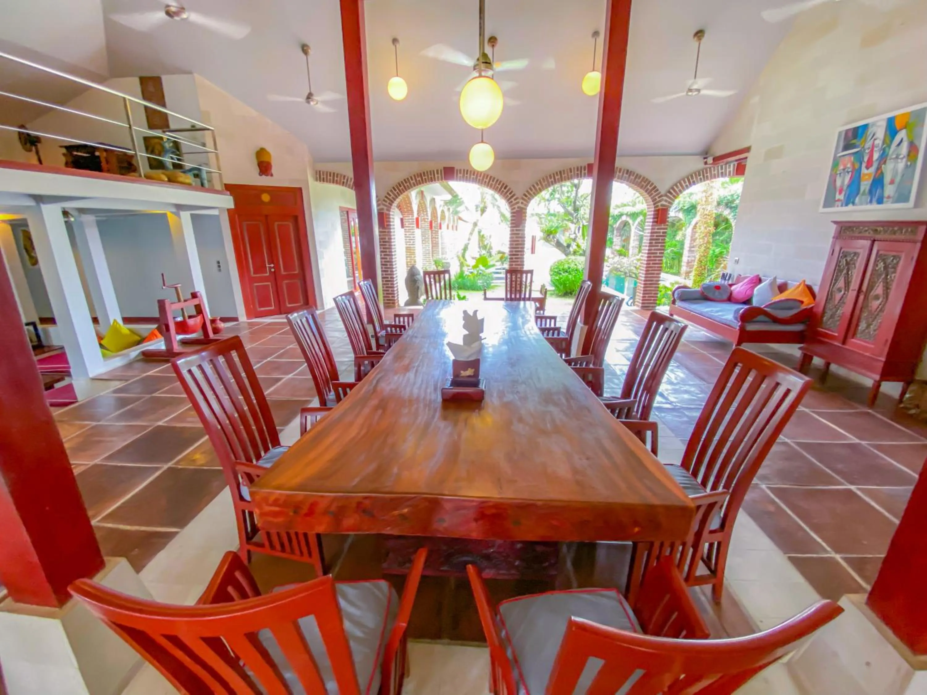 Dining area in Bali Dyana Villas