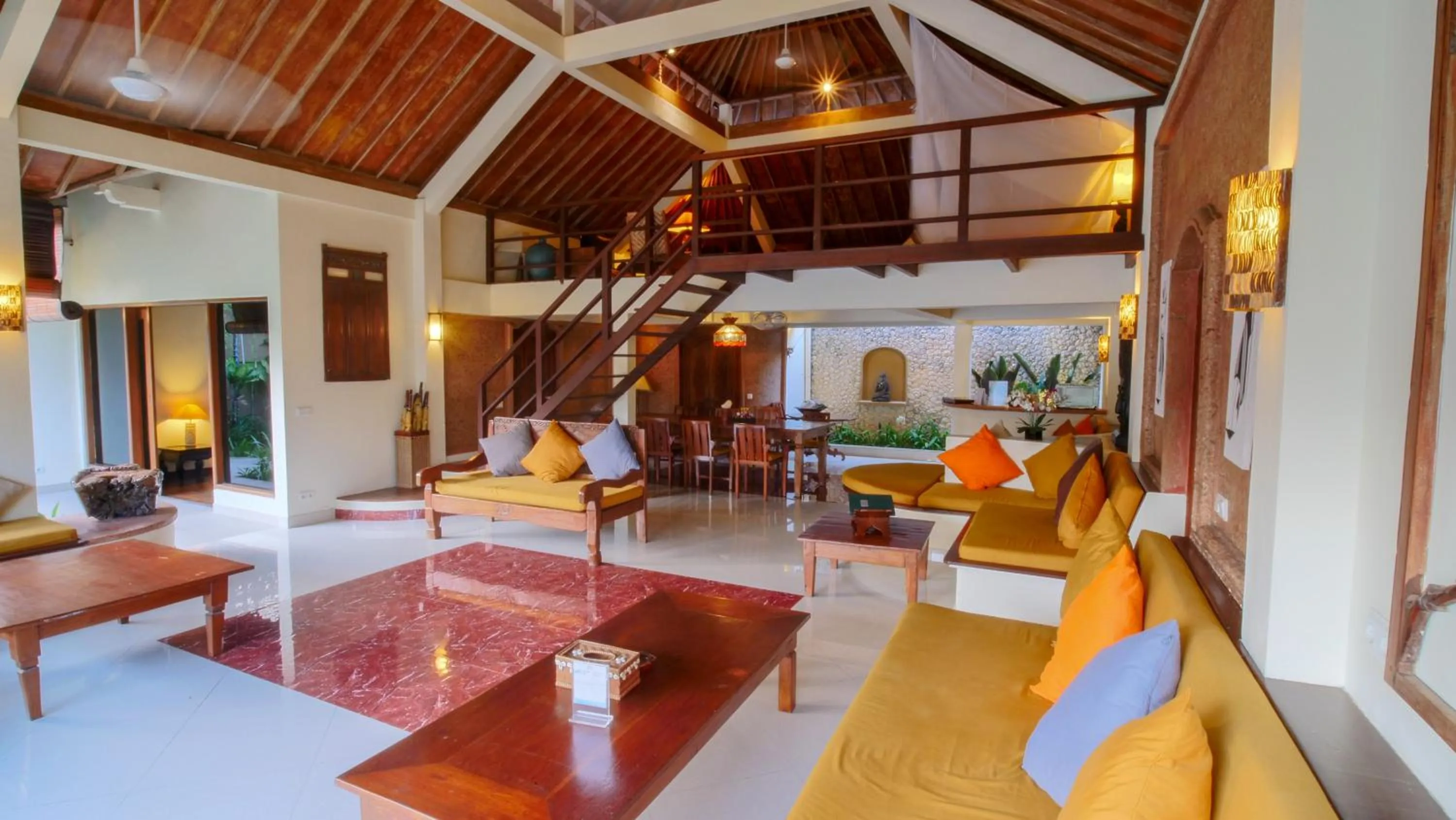 Balcony/Terrace in Bali Dyana Villas