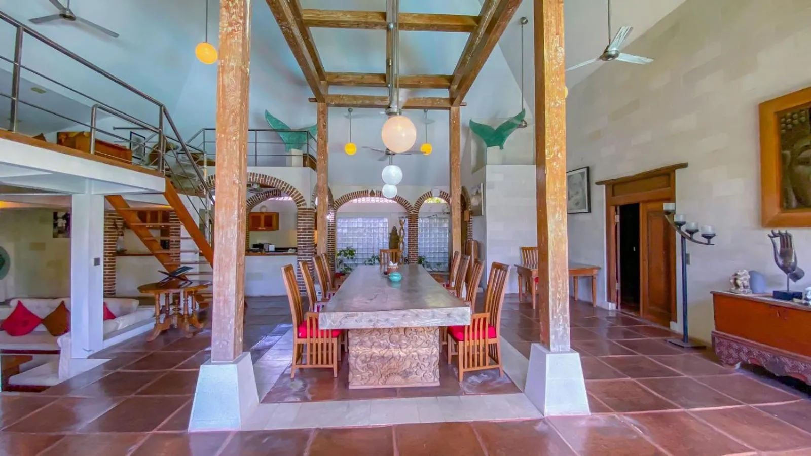 Dining area in Bali Dyana Villas
