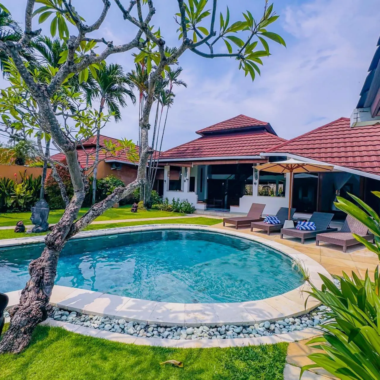 Garden in Bali Dyana Villas