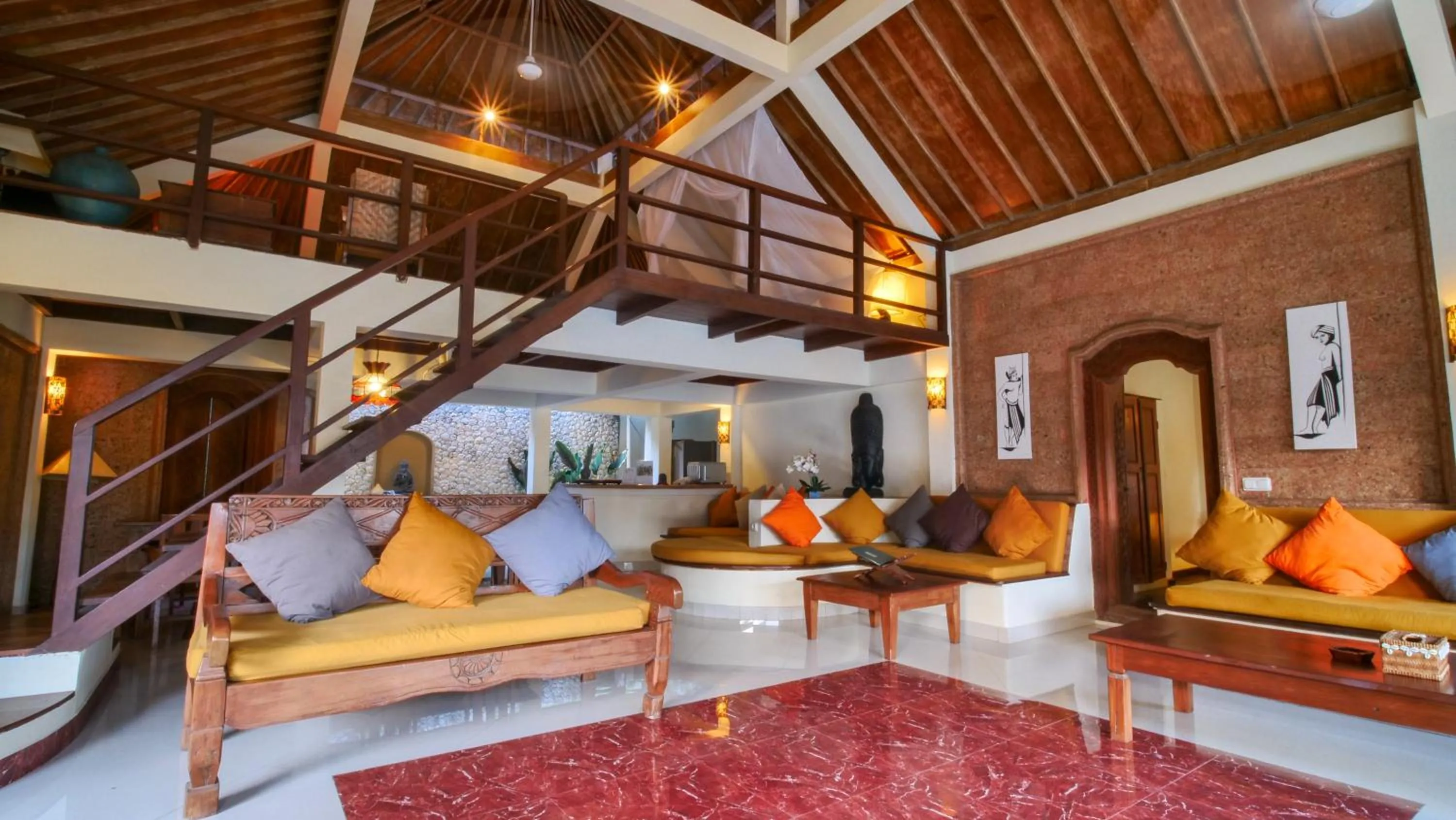 Living room in Bali Dyana Villas