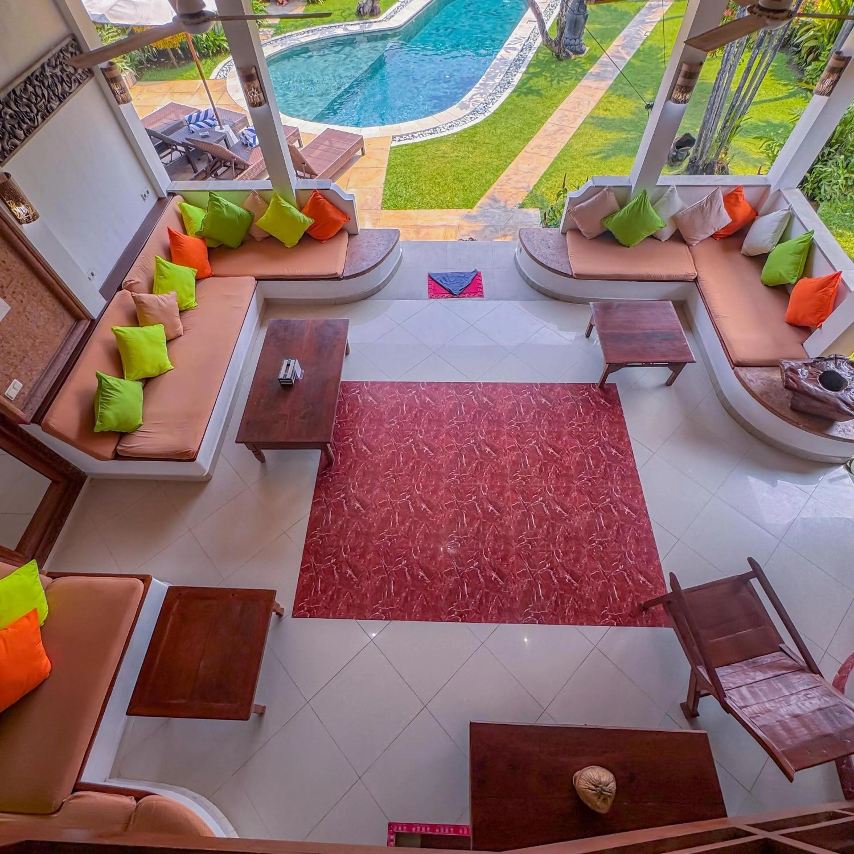 Living room in Bali Dyana Villas