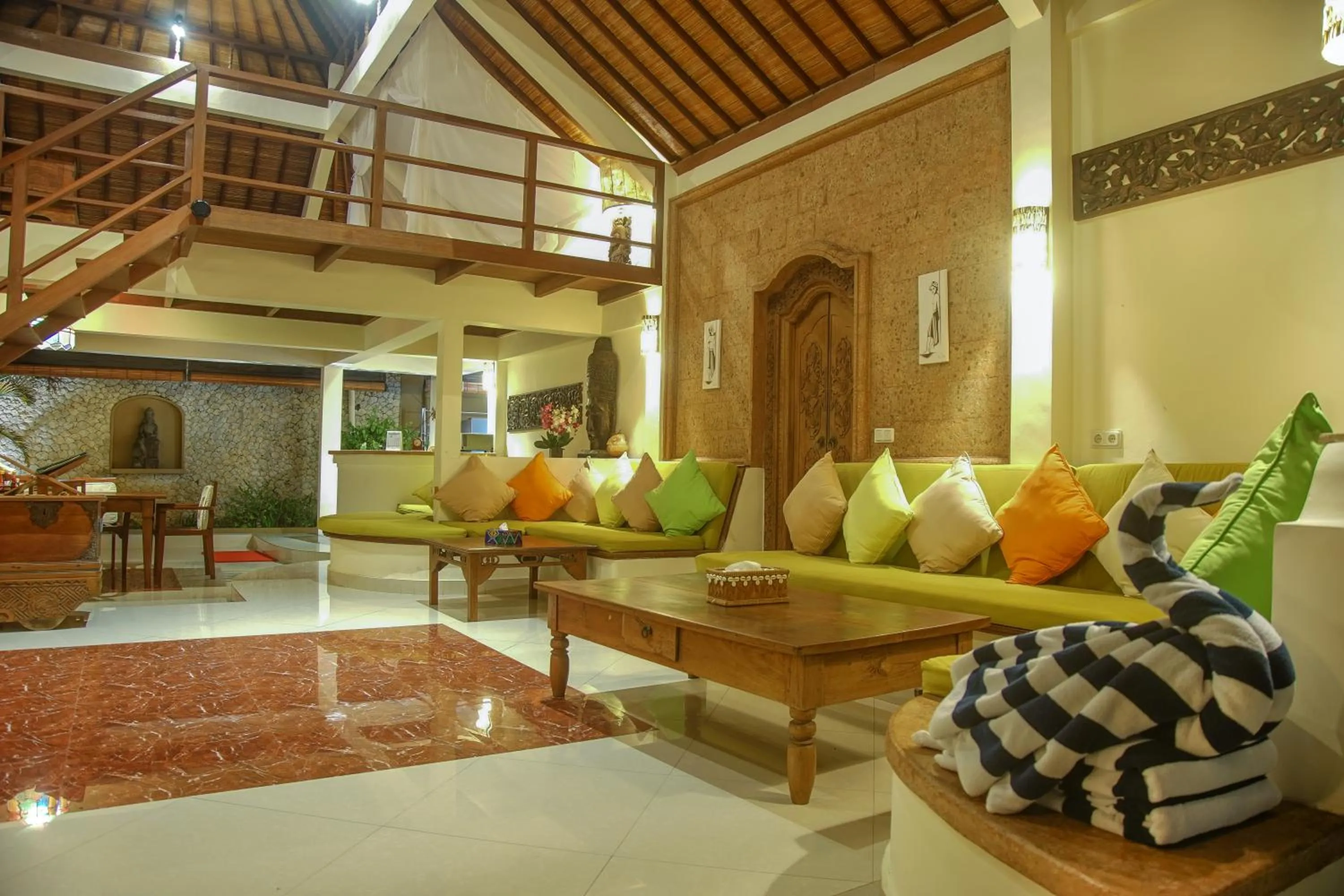 Living room in Bali Dyana Villas