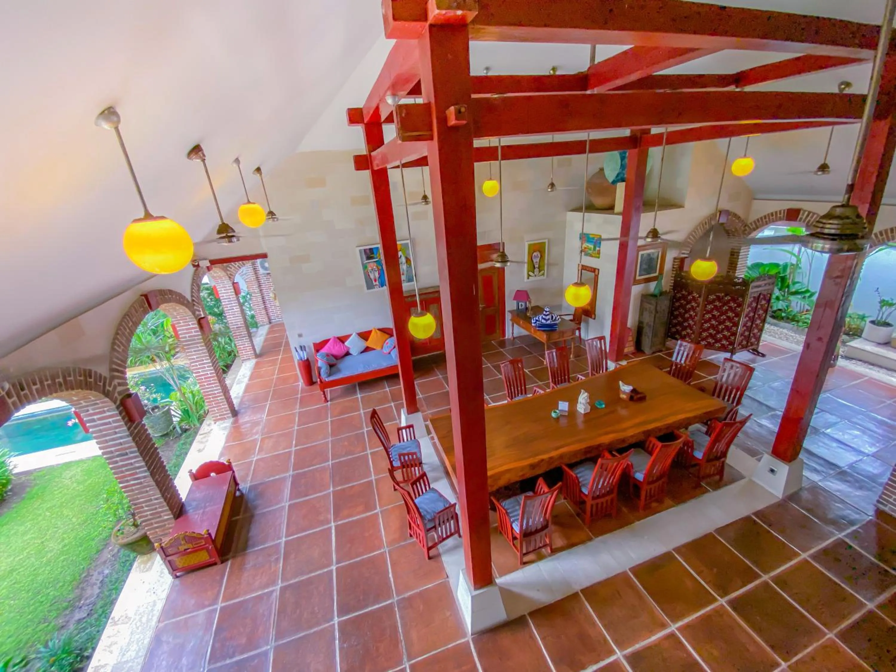 Living room in Bali Dyana Villas