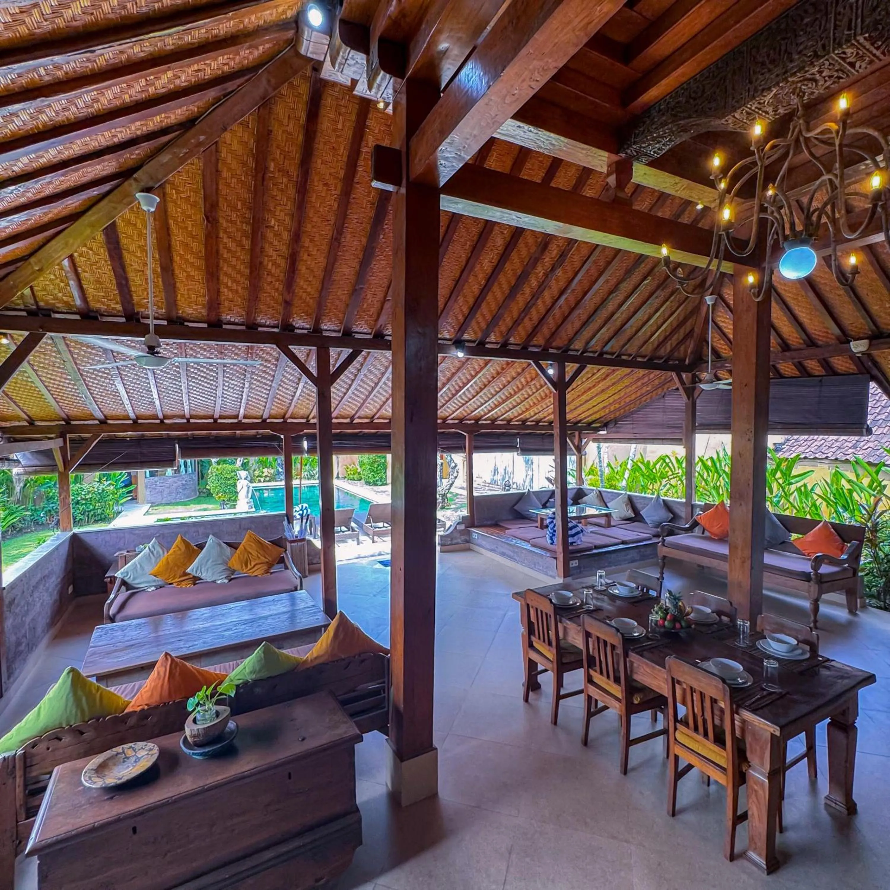 Living room in Bali Dyana Villas