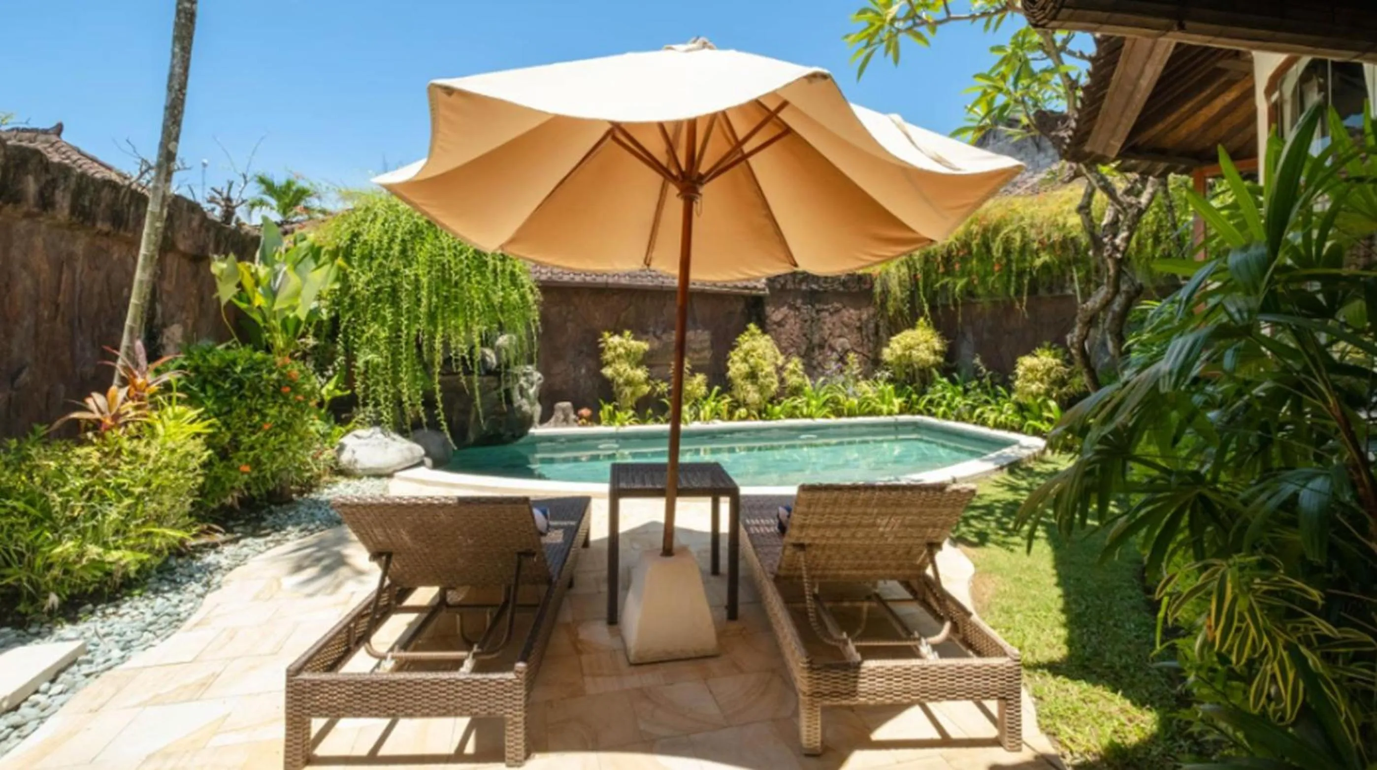 Garden in Bali Dyana Villas