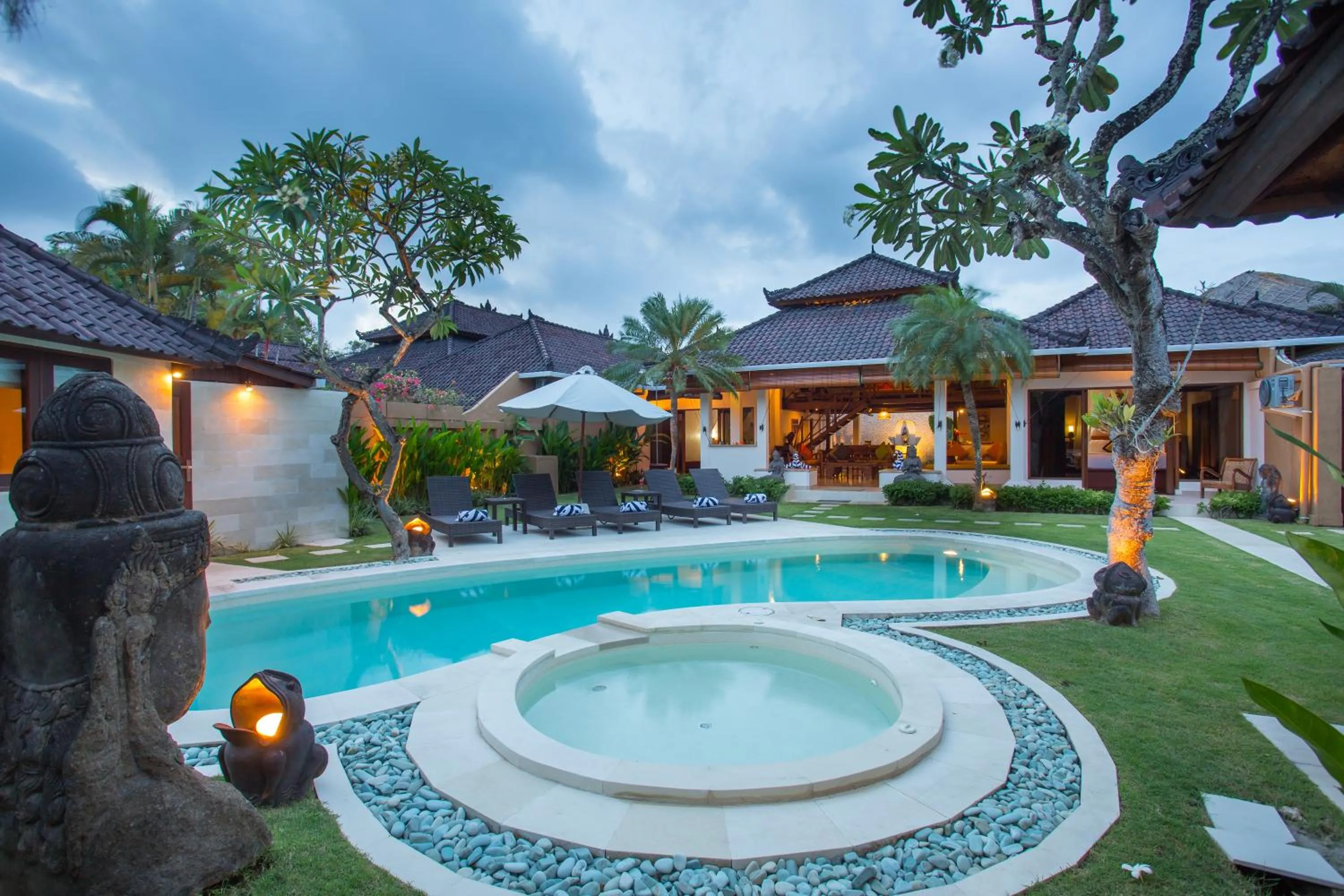 Garden in Bali Dyana Villas