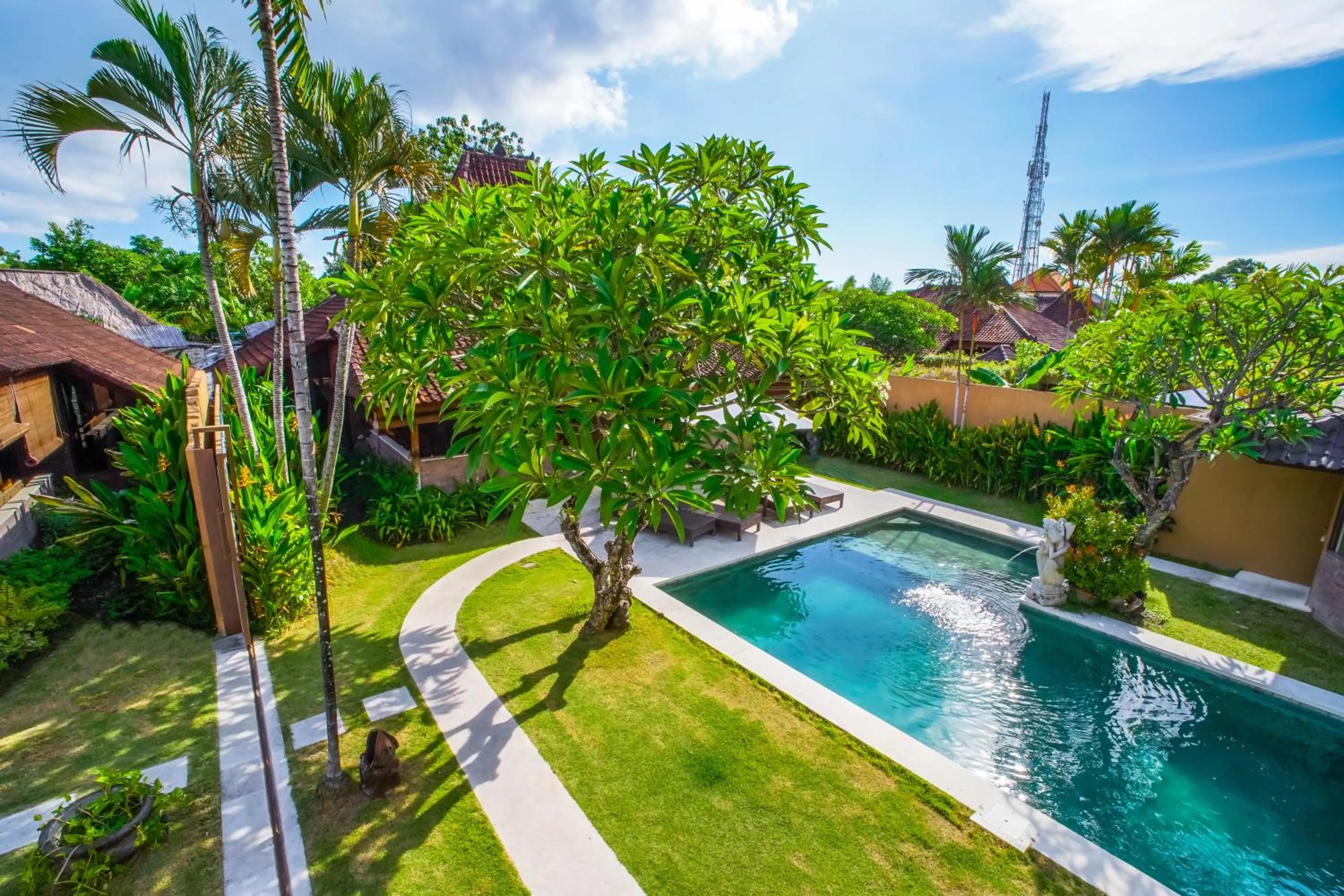 Garden in Bali Dyana Villas