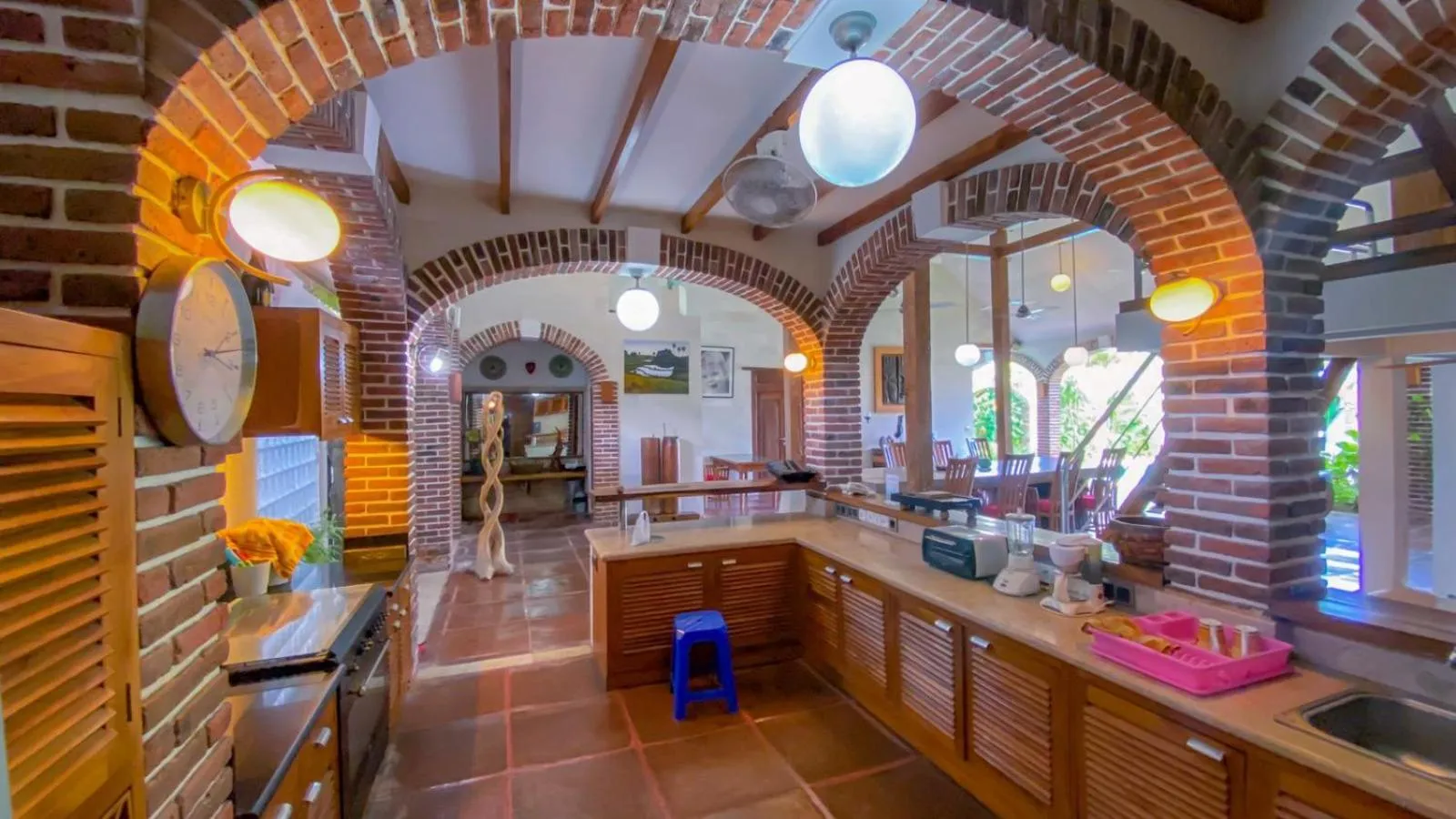 Kitchen or kitchenette in Bali Dyana Villas