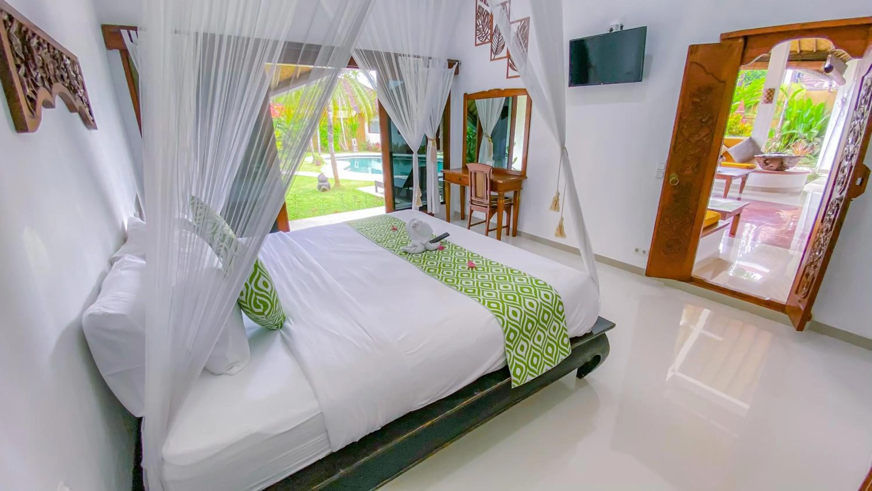 Bedroom, Bed in Bali Dyana Villas