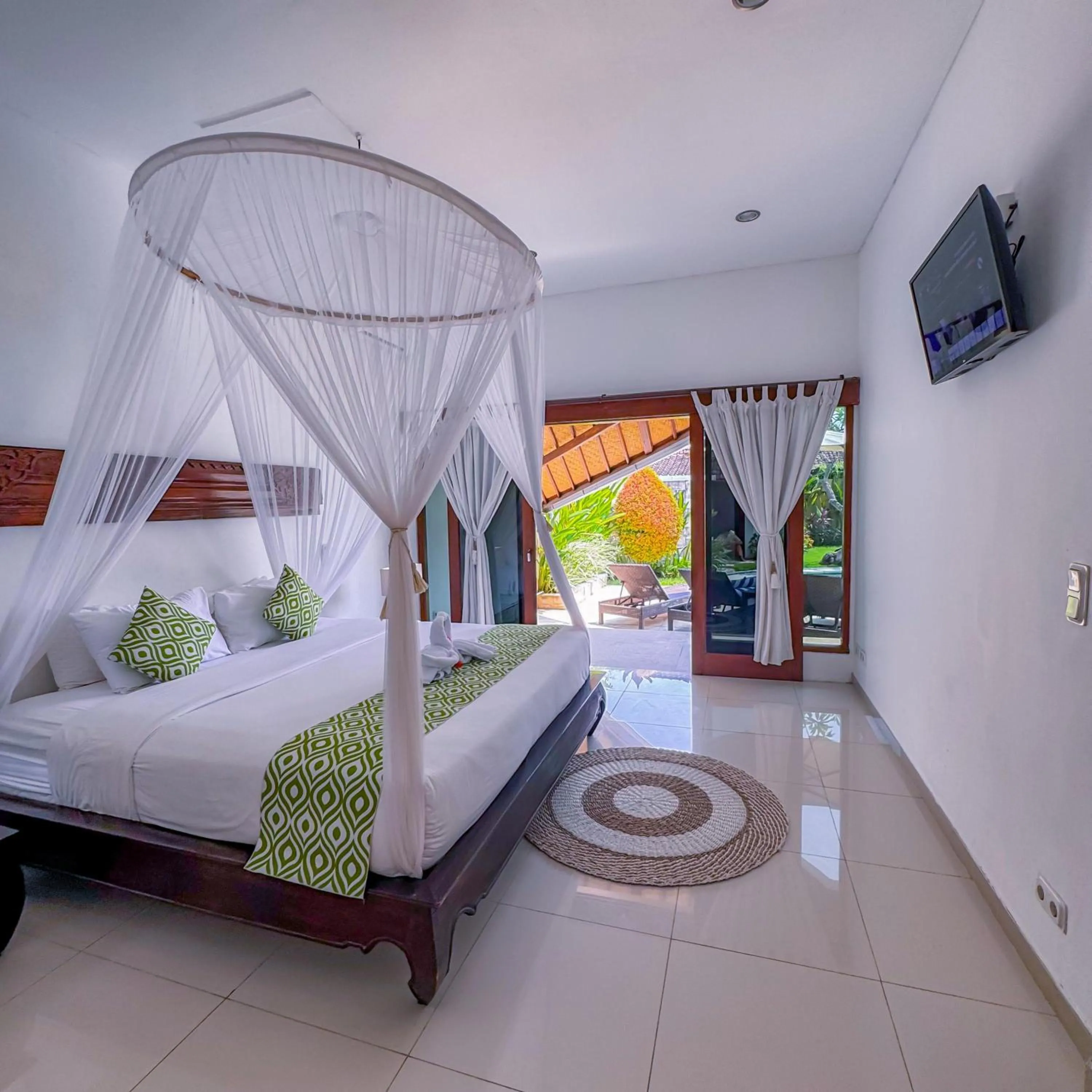 Bedroom, Bed in Bali Dyana Villas