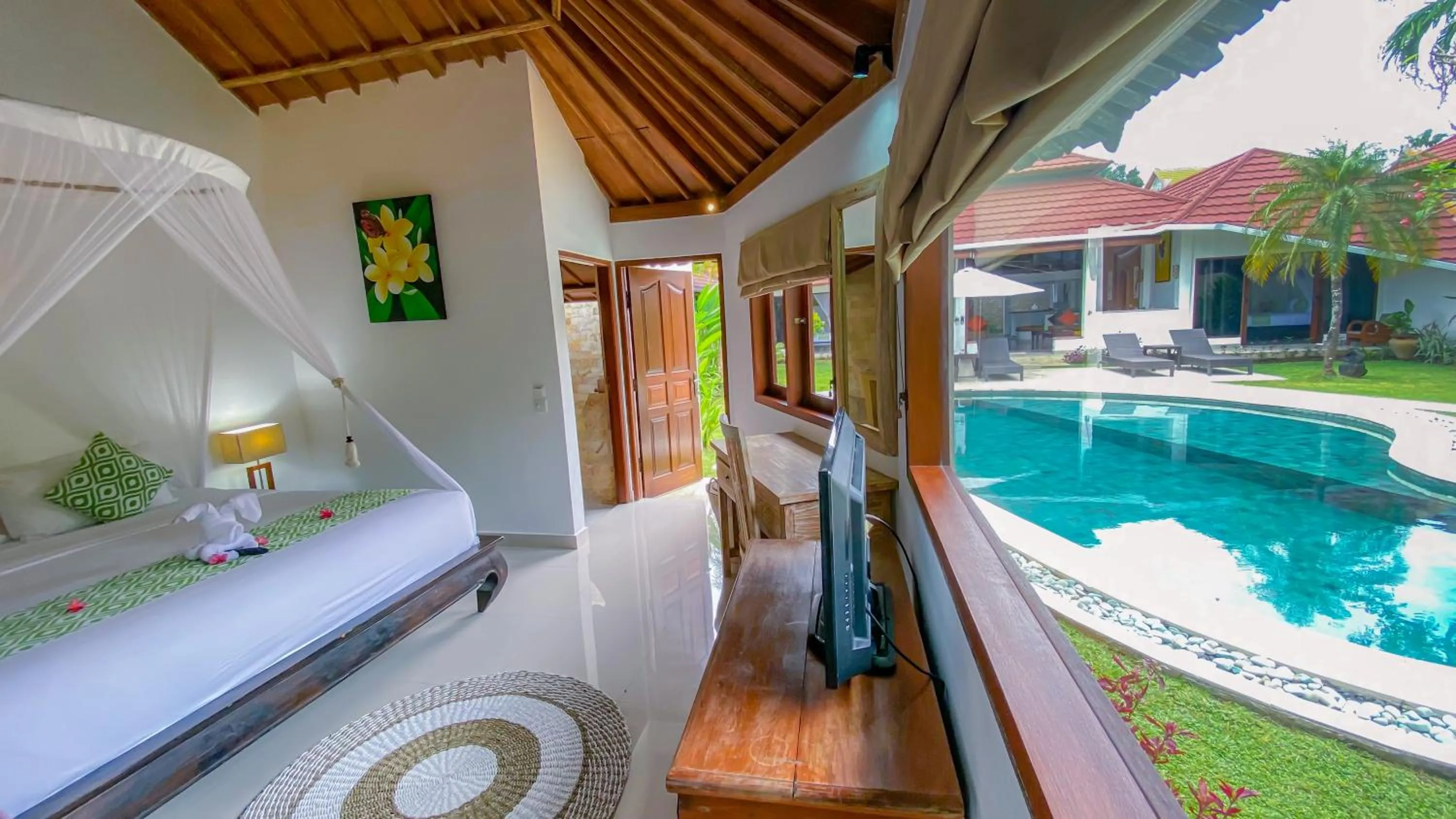 Bedroom in Bali Dyana Villas